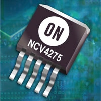 ON Semiconductor NCV4275ADS50R4G, LDO Regulator, 450mA, 5 V 5-Pin, D2PAK