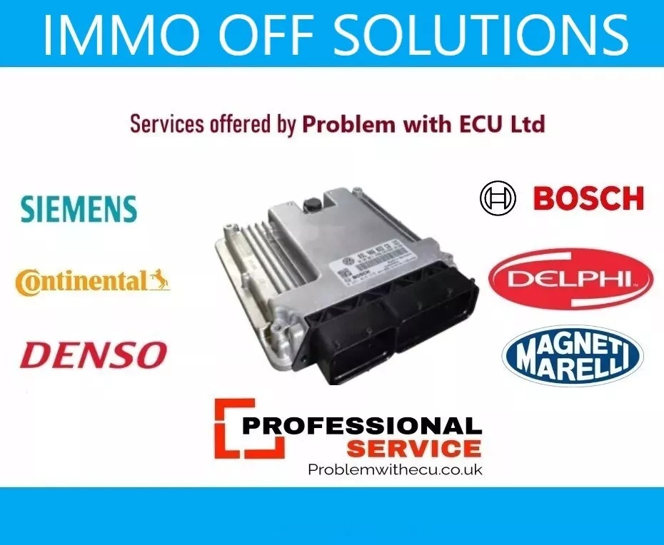 ECU Immobilizer Removal Service