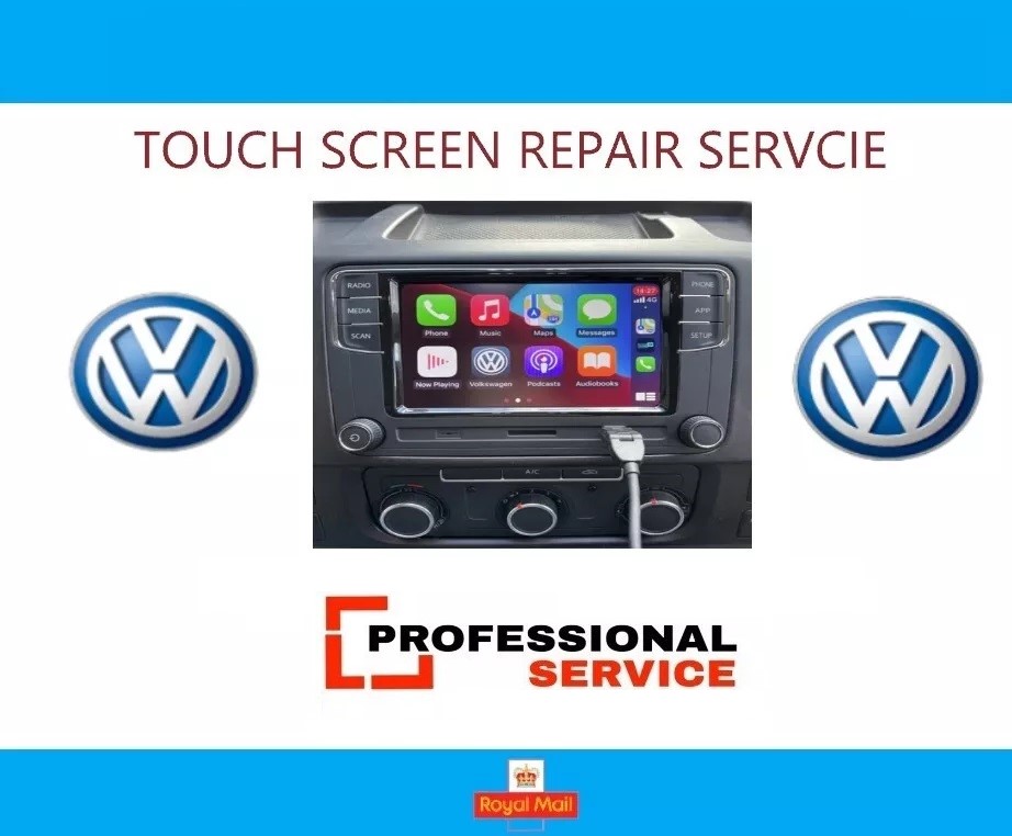 VOLKSWAGEN VW BEETLE 2016 2017 2018 MEDIA UNIT TOUCH SCREEN REPAIR SERVICE