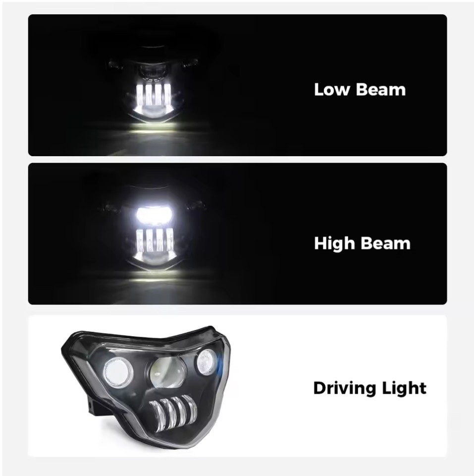 E24-MARK LED Headlights For BMW G310GS G310R Motorcycle Headlamps G 310 GS R 310