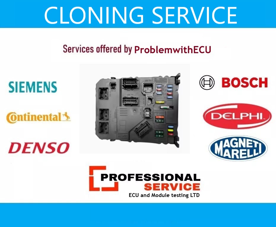 Cloning Service for Renault Kangoo UCH BCM-N3 (Part No. 8201077406)