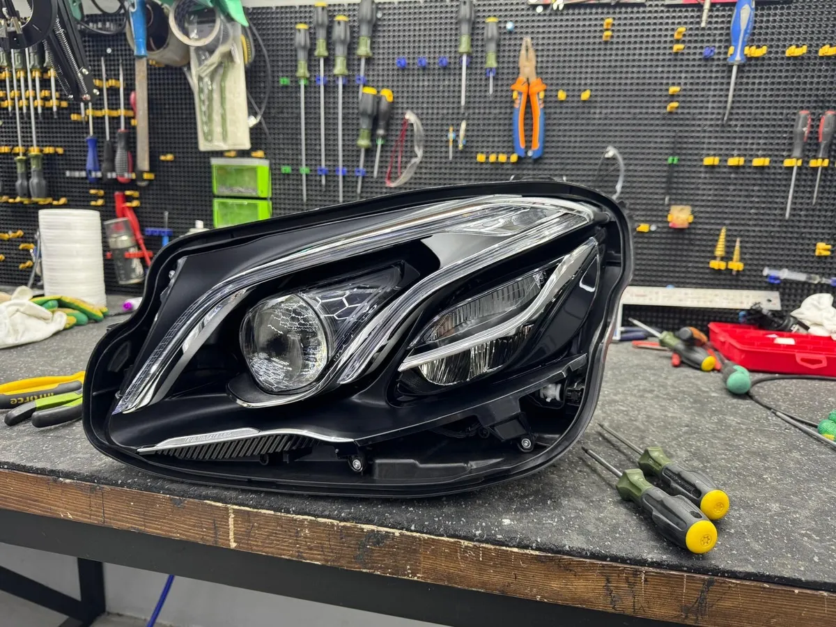 Headlight testing and assessment for all models including special delivery return 