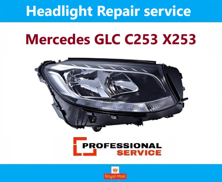 Mercedes GLC X253/C253 Headlight Repair Service (2015–2018) – Left & Right Units