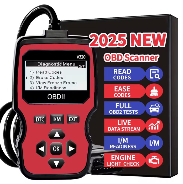  Mercedes Jaguar Vauxhall OBD2 Diagnostic tool & Fault code reader scanner 2025