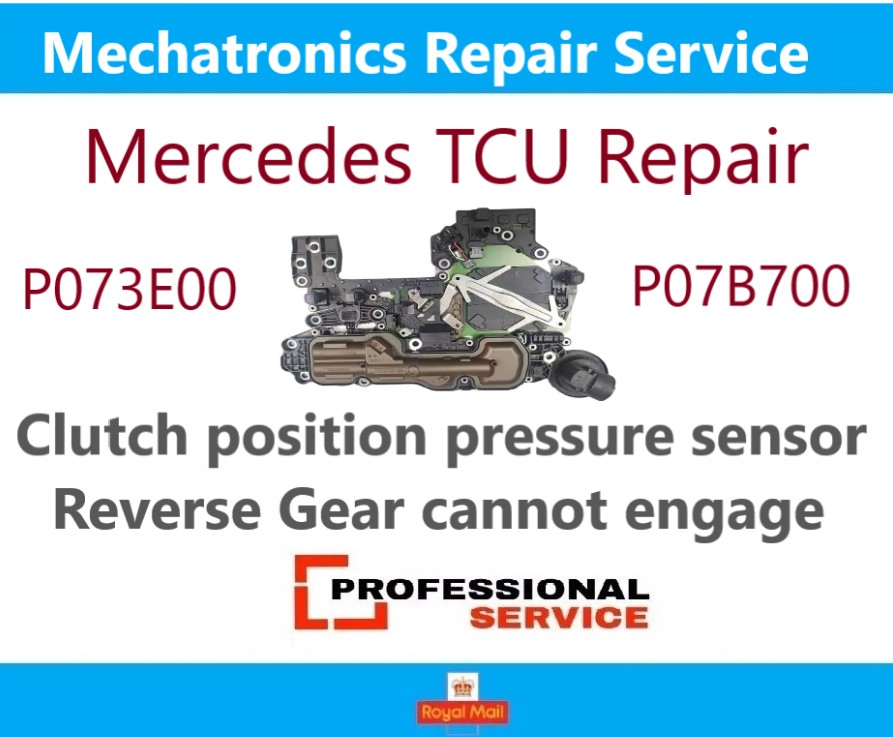 Mercedes GLS X166 (2017–2019) 9G-Tronic TCM/TCU Repair – Fix P073E00 & P07B700