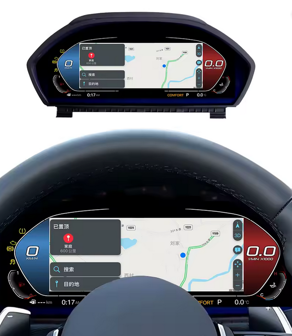 BMW 3 4 series F30/31/33/32/GT34 Dashboard Upgrade