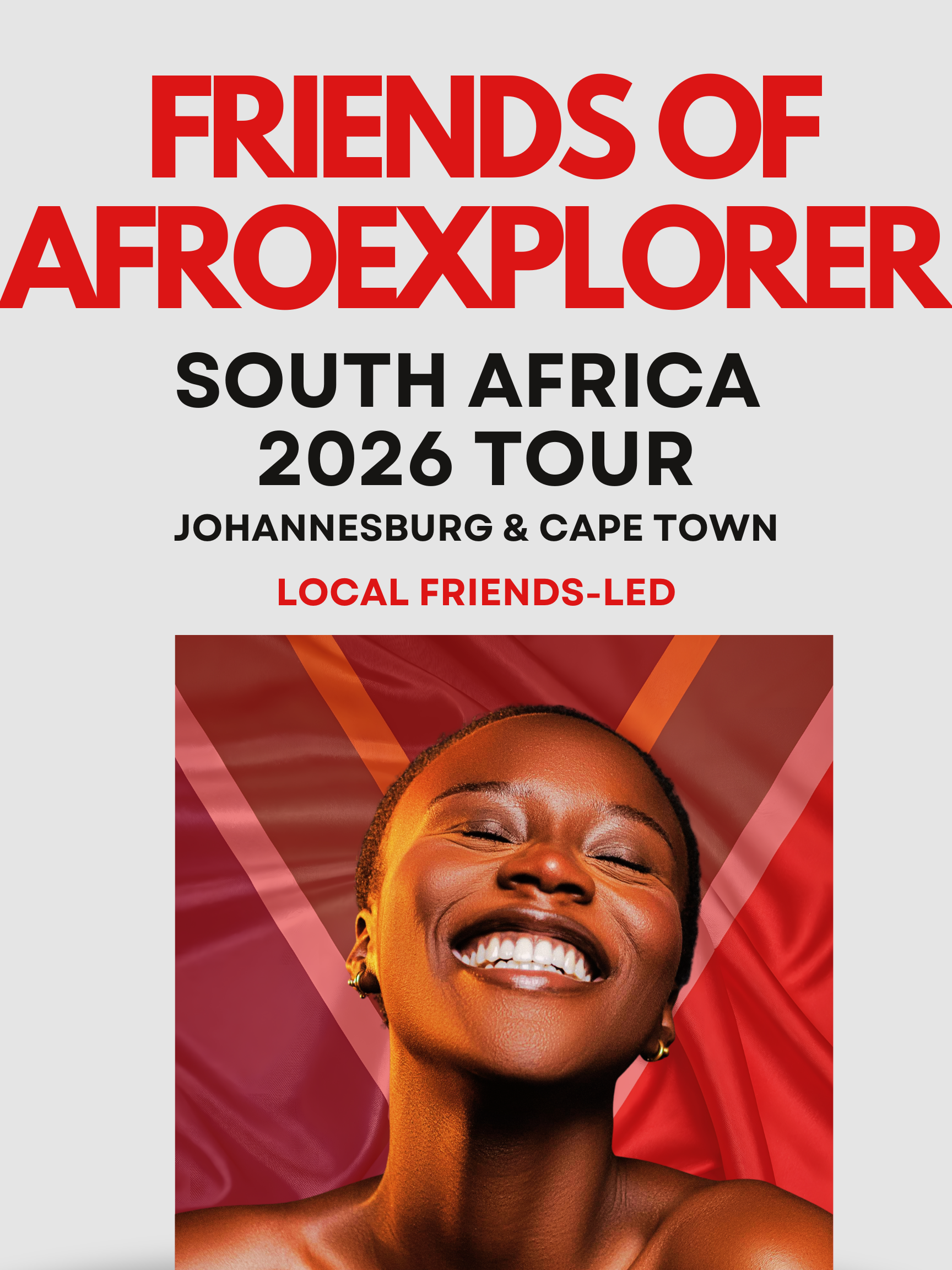 South Africa April 2026 Tour: Friends of Afroexplorer 