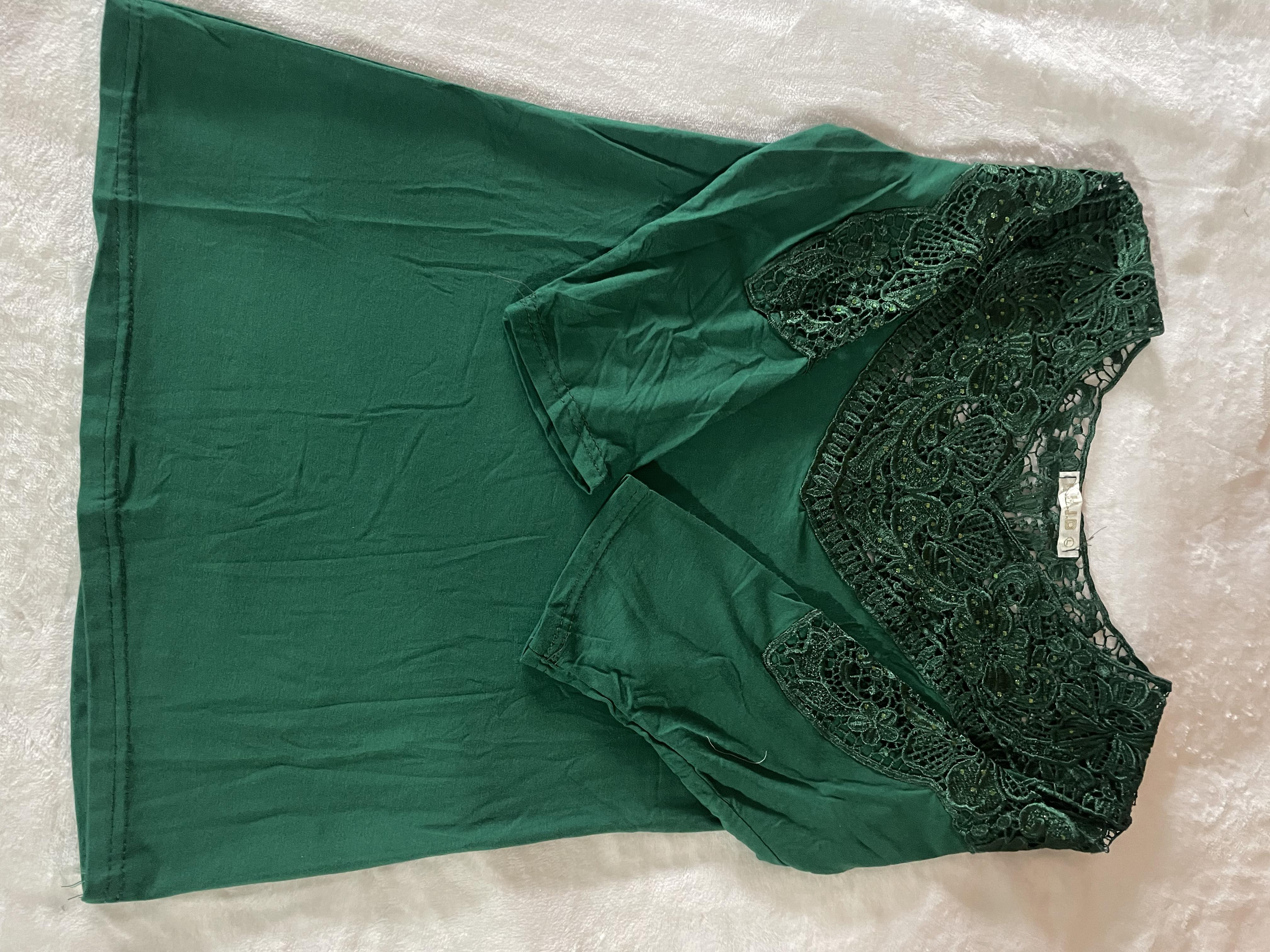 Body coton vert foncé