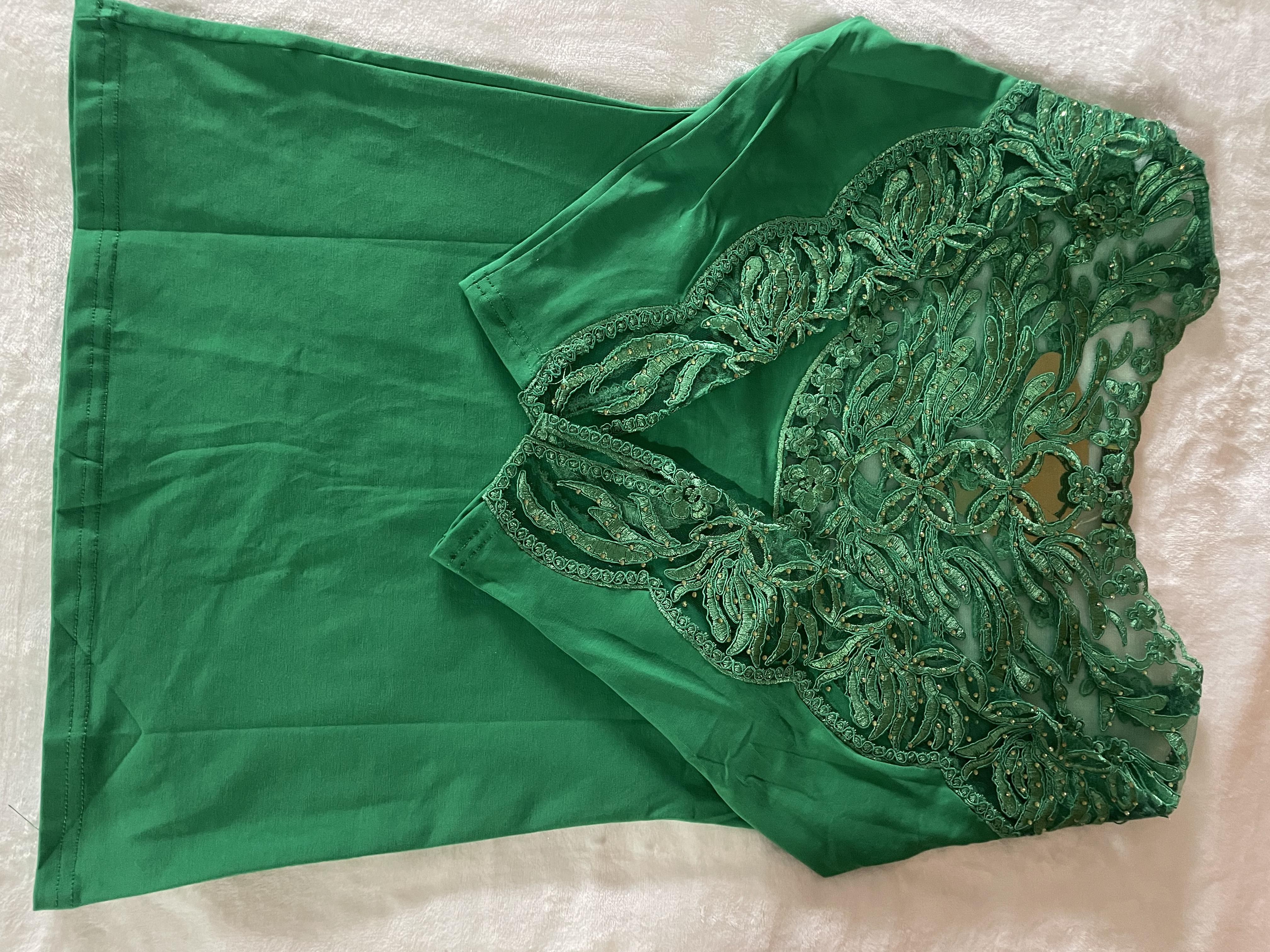Body coton vert 