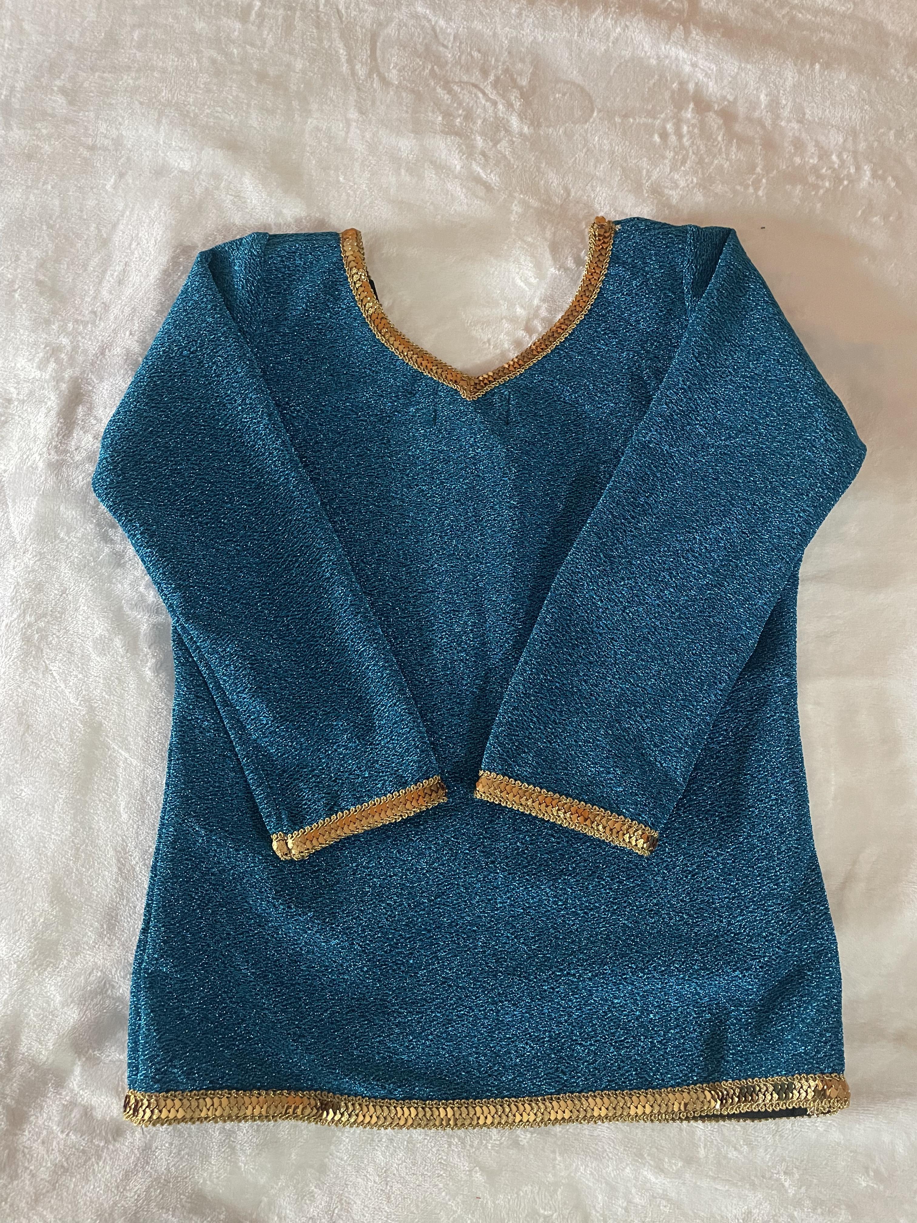Body soukar bleu