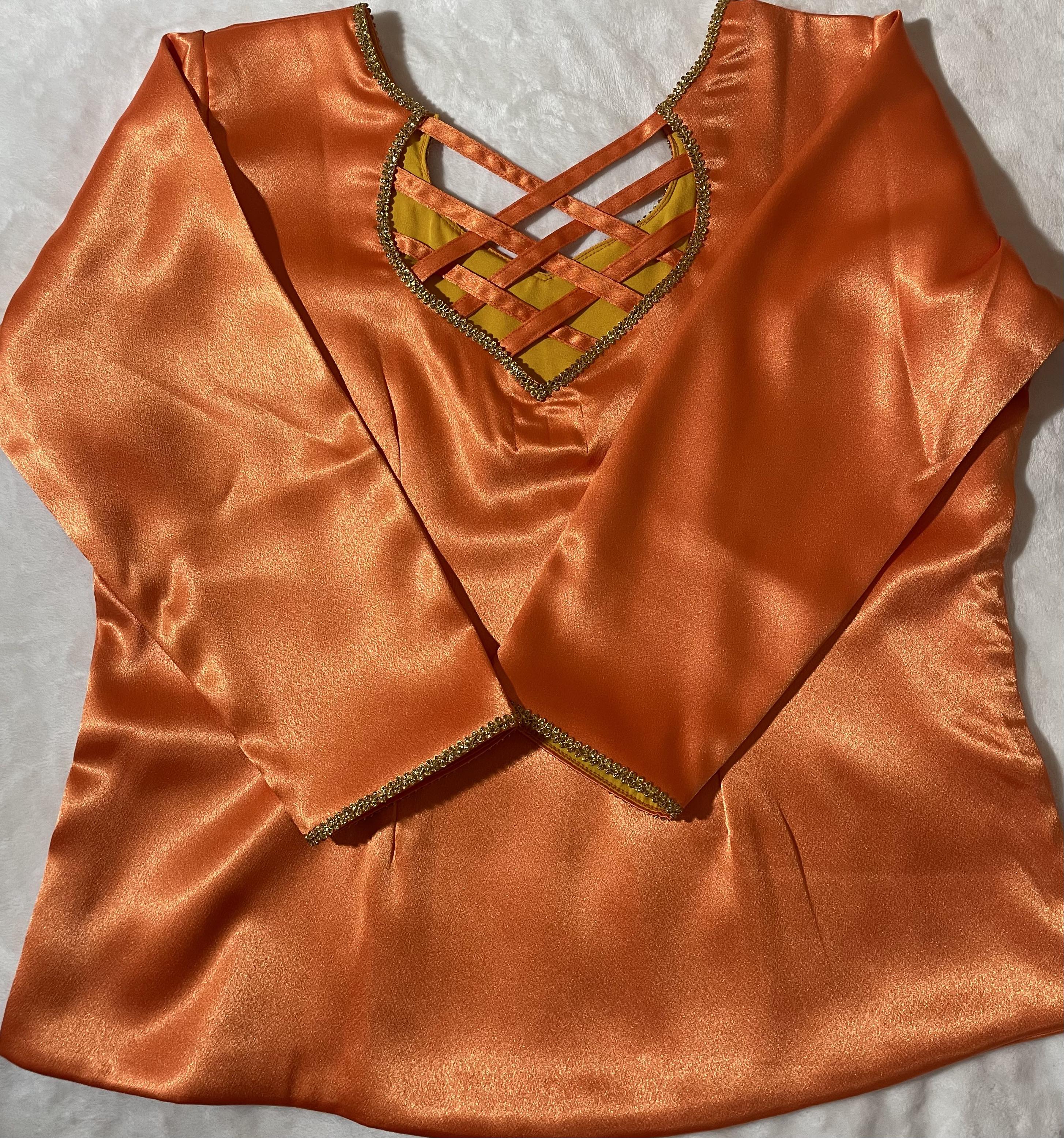 Body satin orange N1