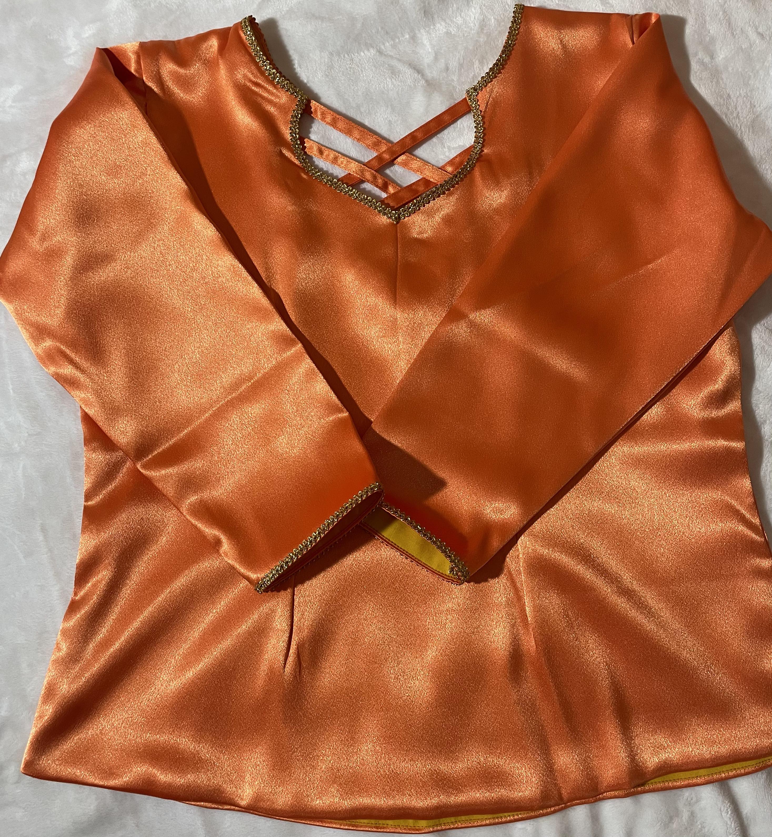Body satin orange N1