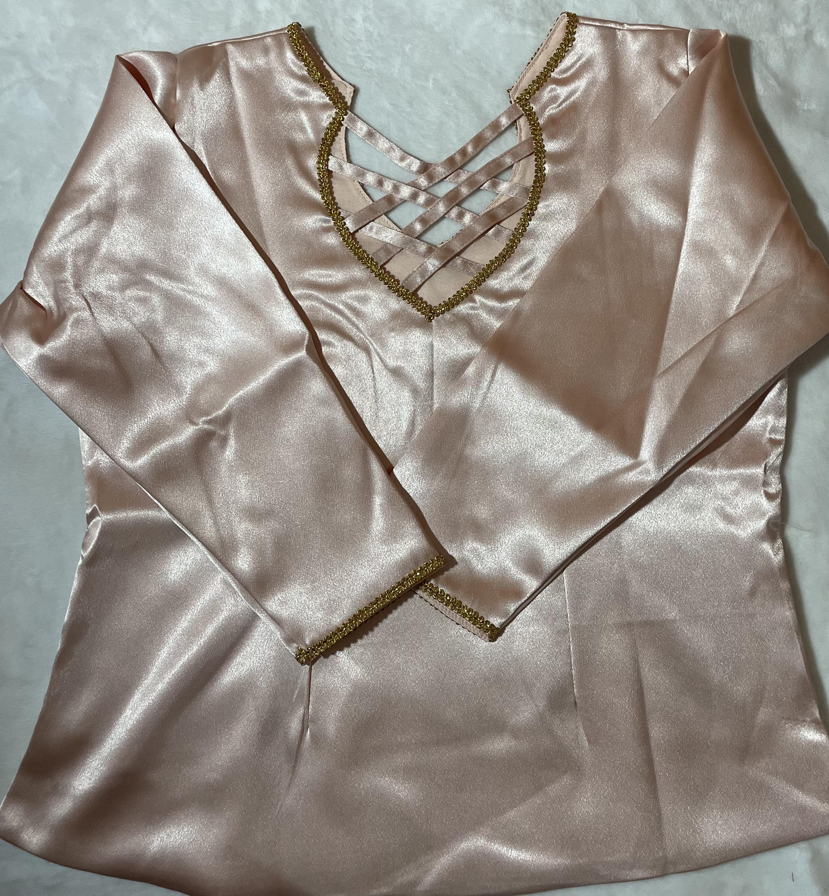 Body satin beige rosé