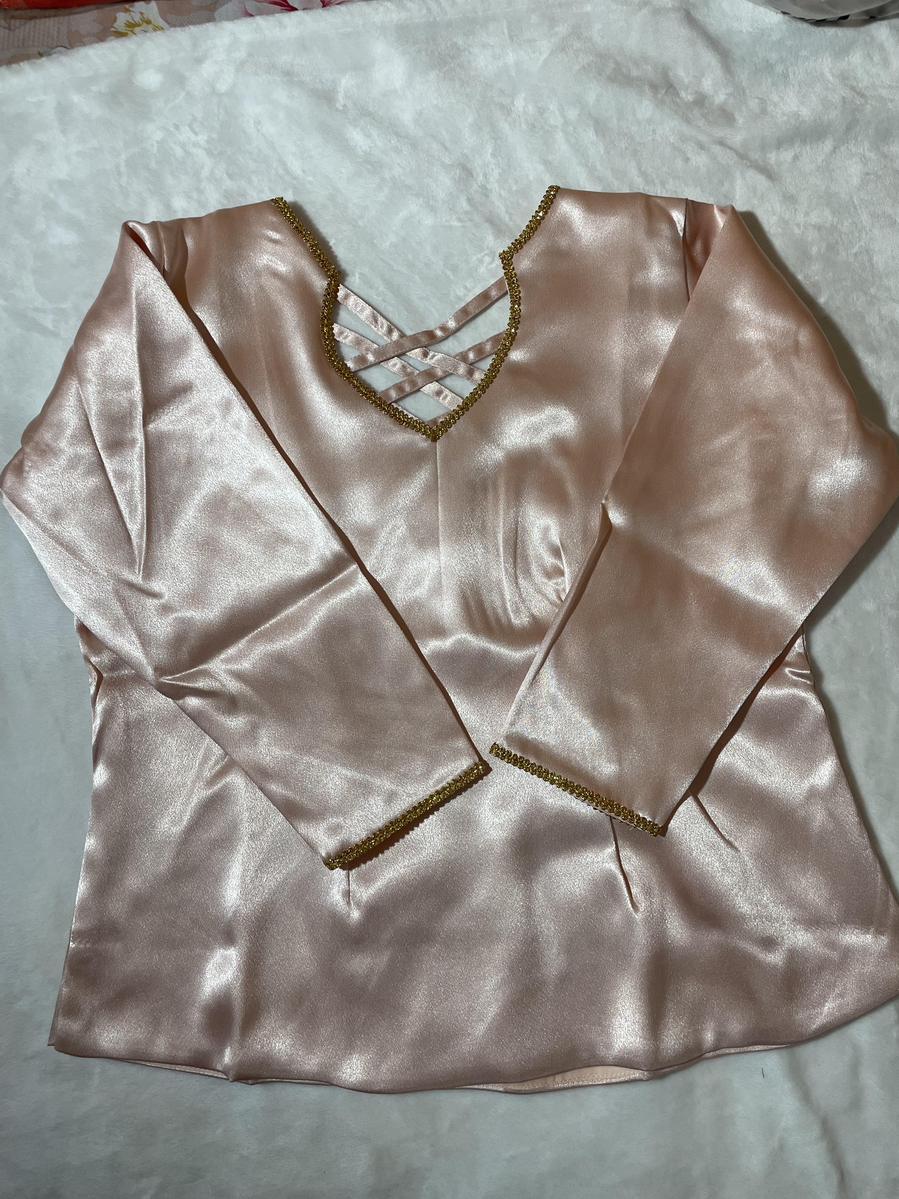 Body satin beige rosé