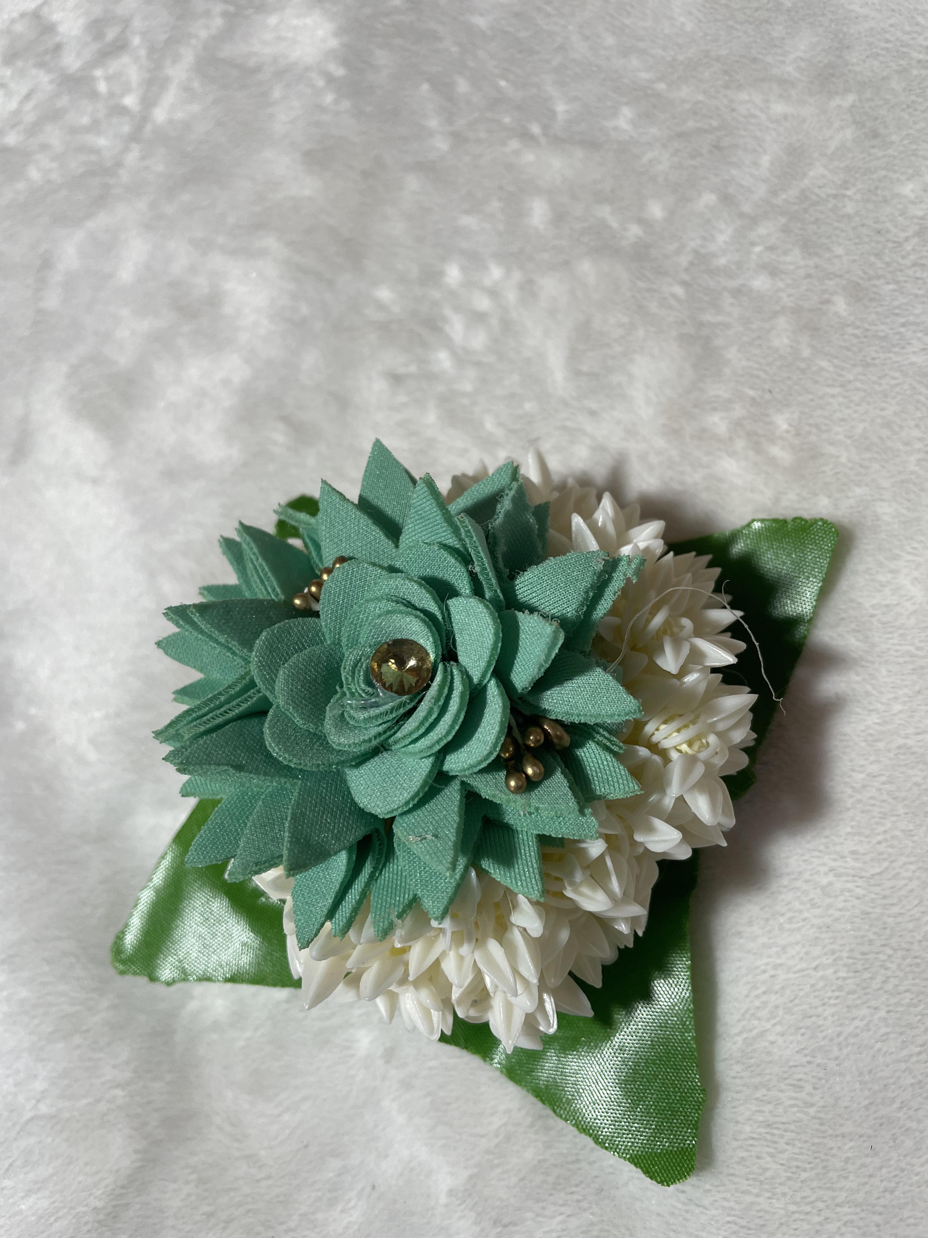 Fleurs bleu ciel