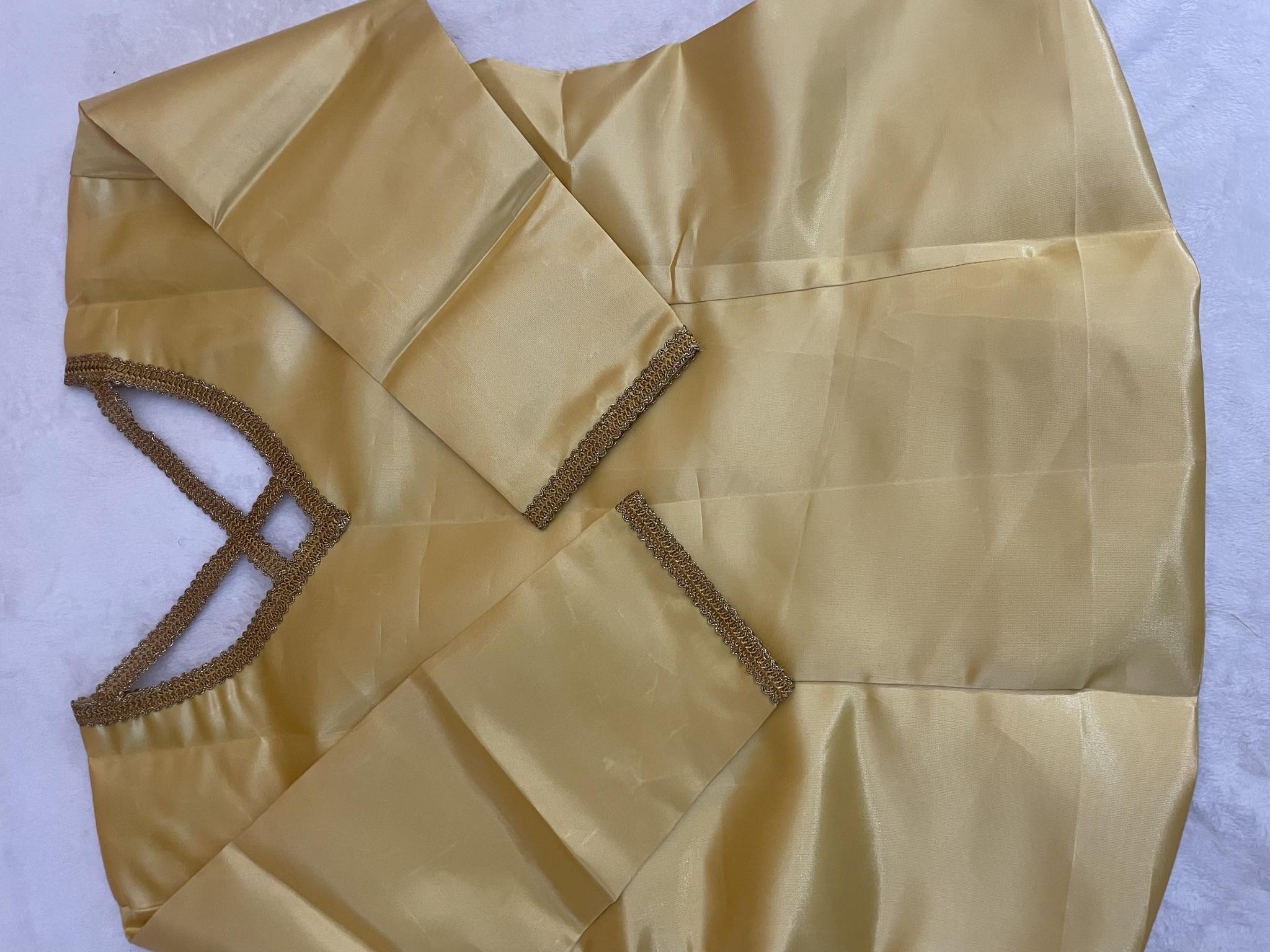 Body satin doré N2