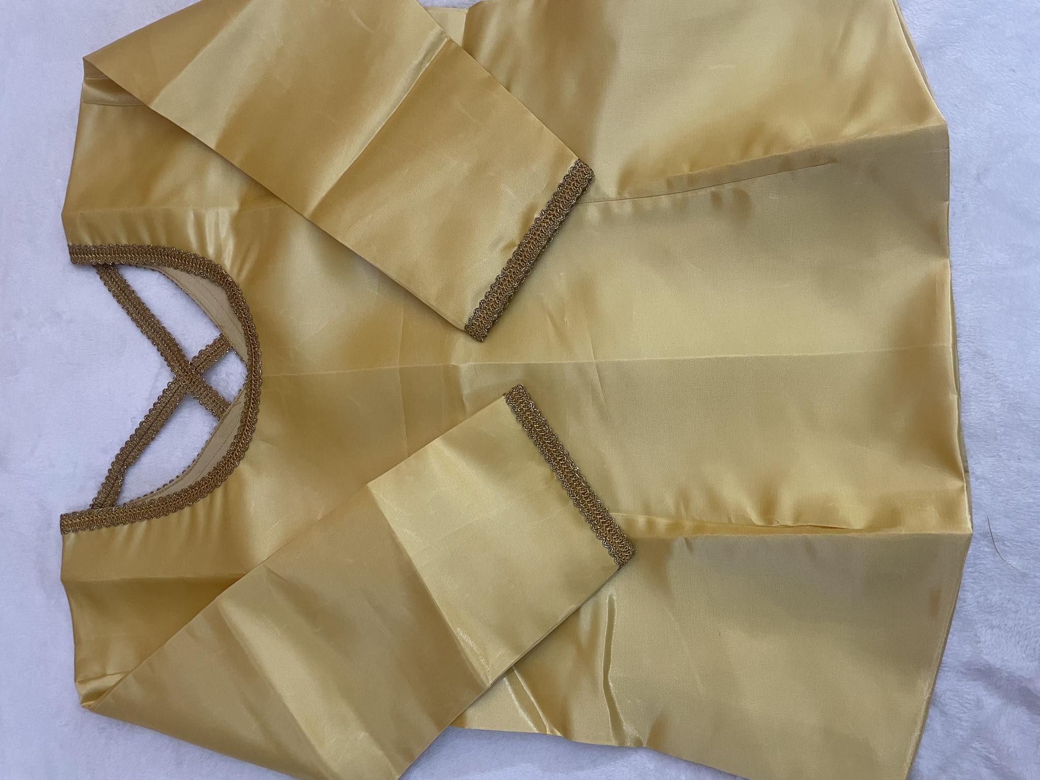 Body satin doré N2