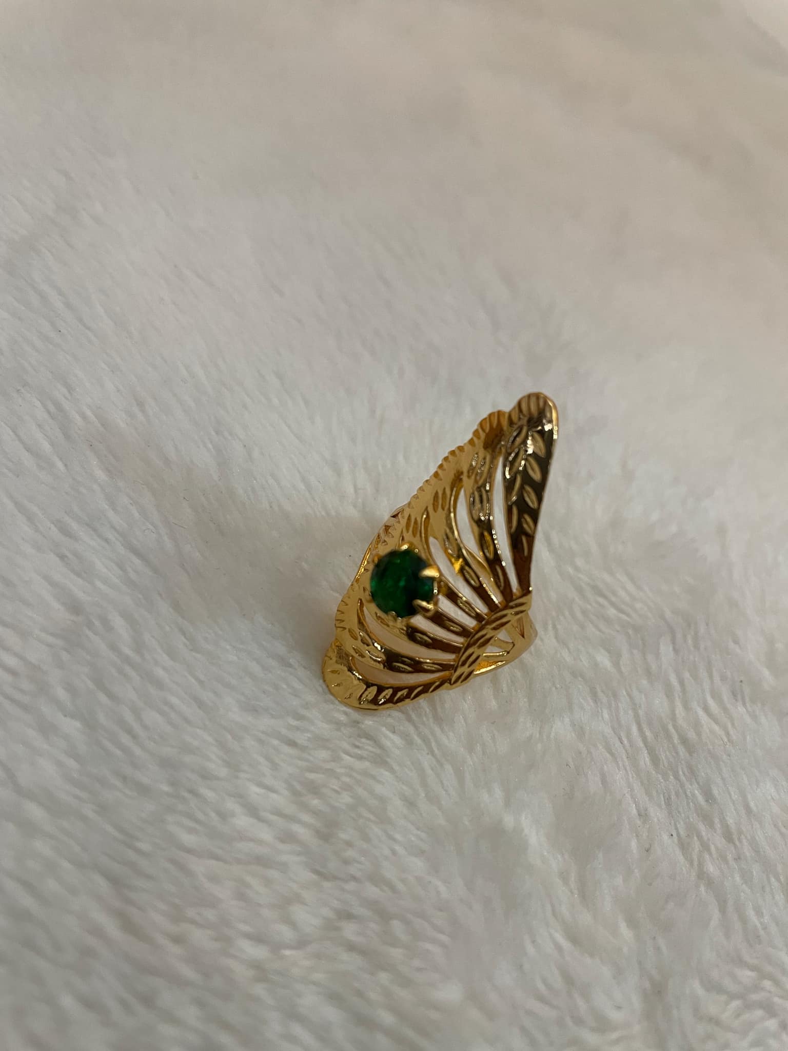 Bague diamant vert N9