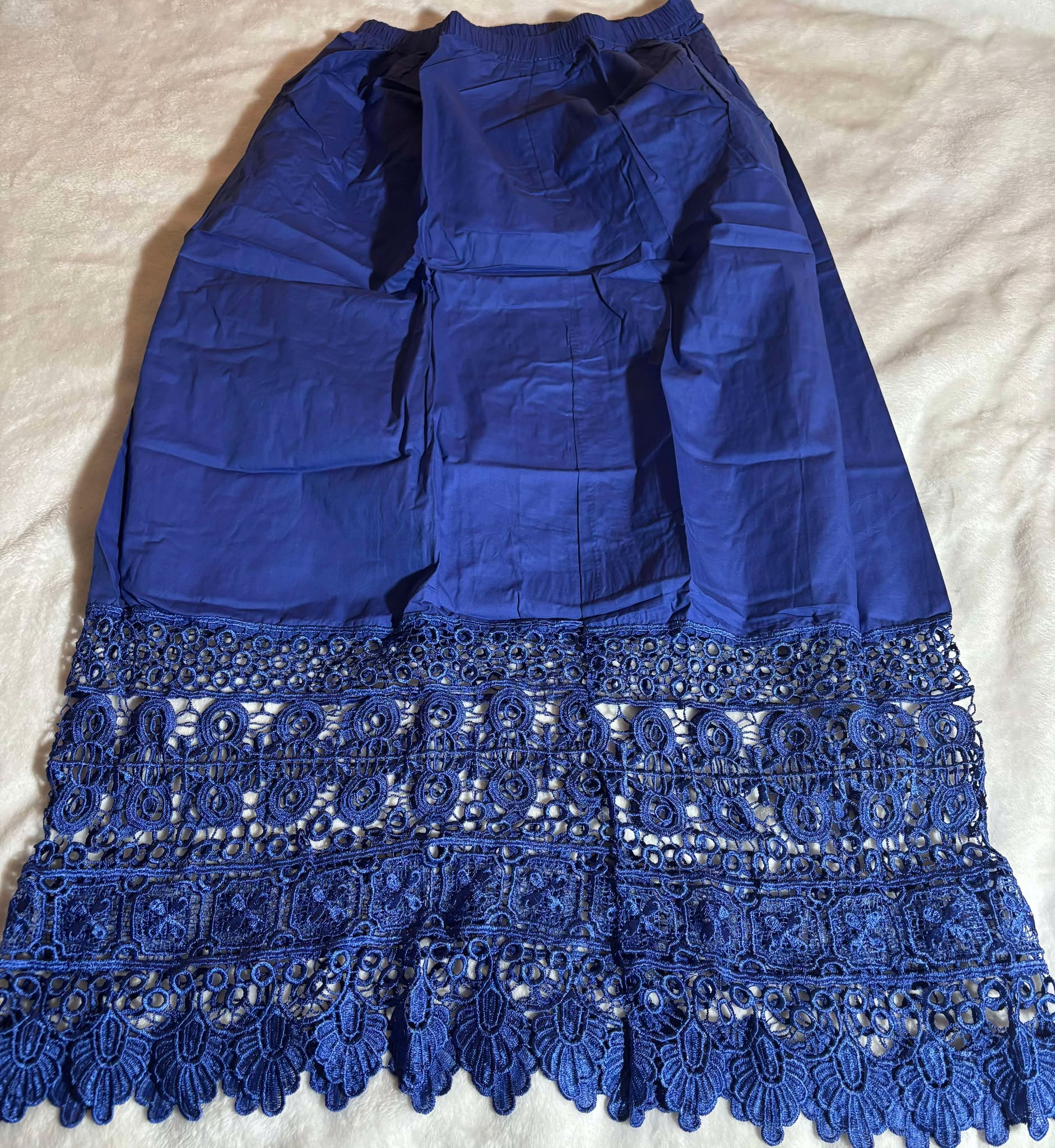 Jupe bleu