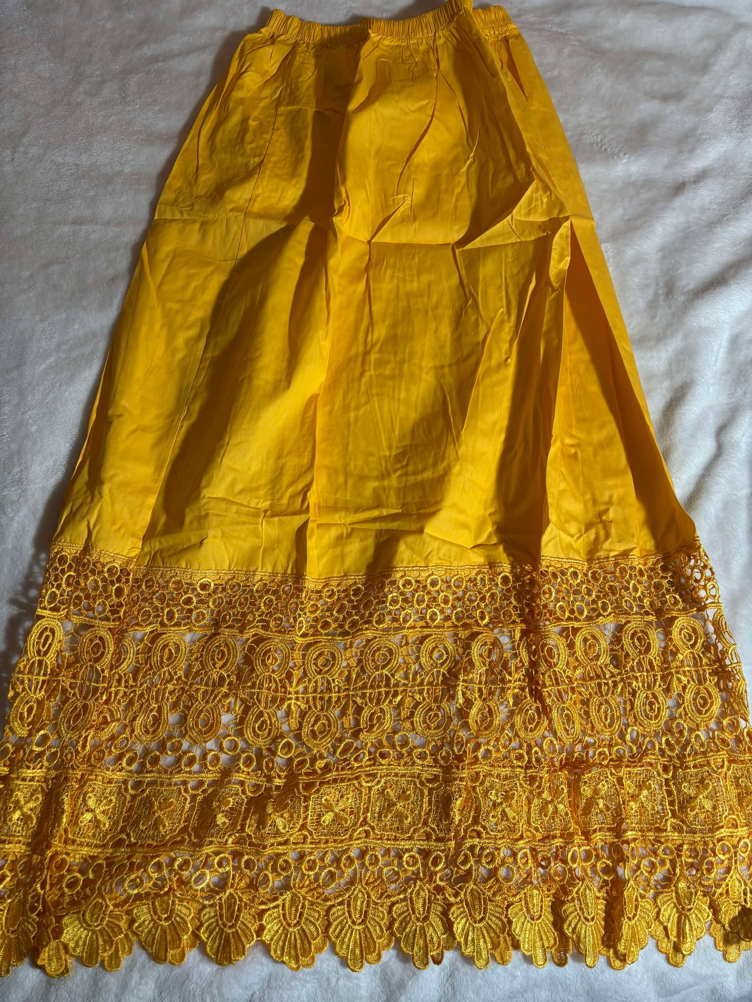 Jupe jaune