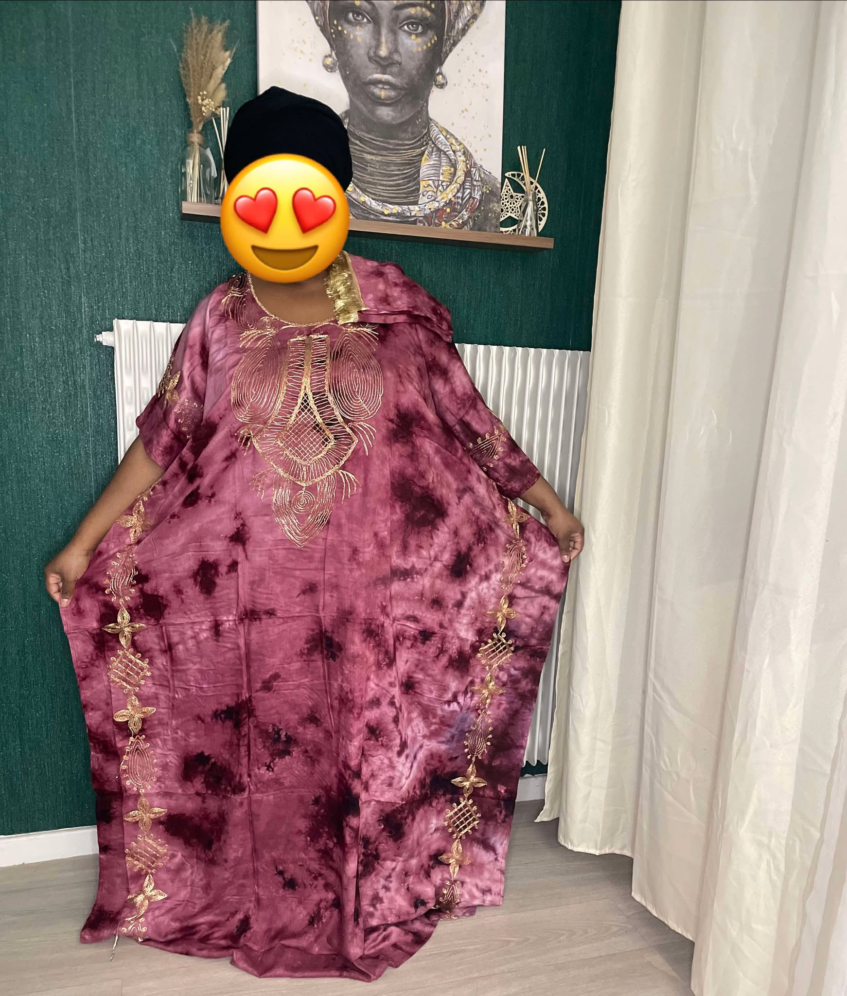 Boubou avec châle N02