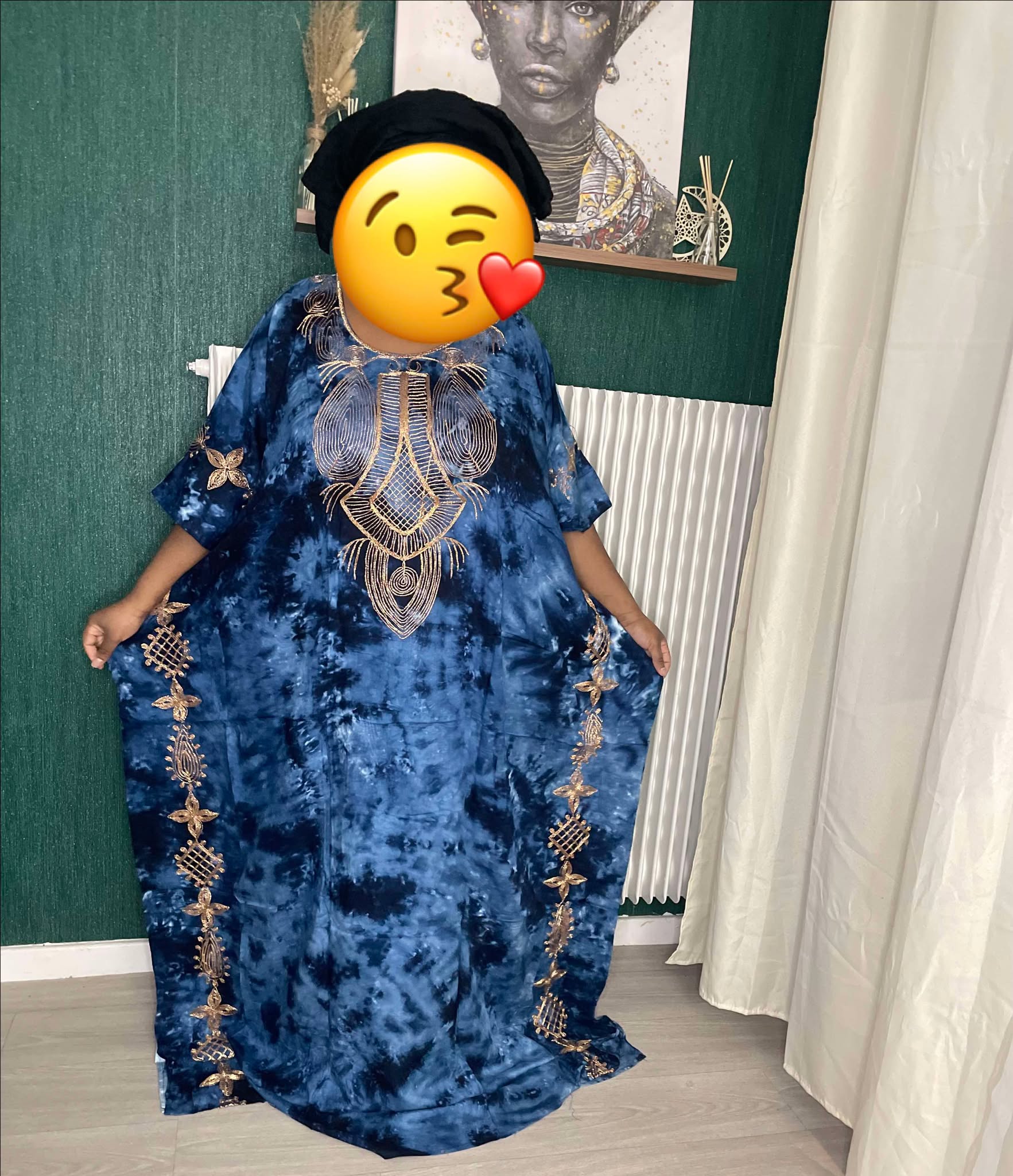 Boubou avec châle N03