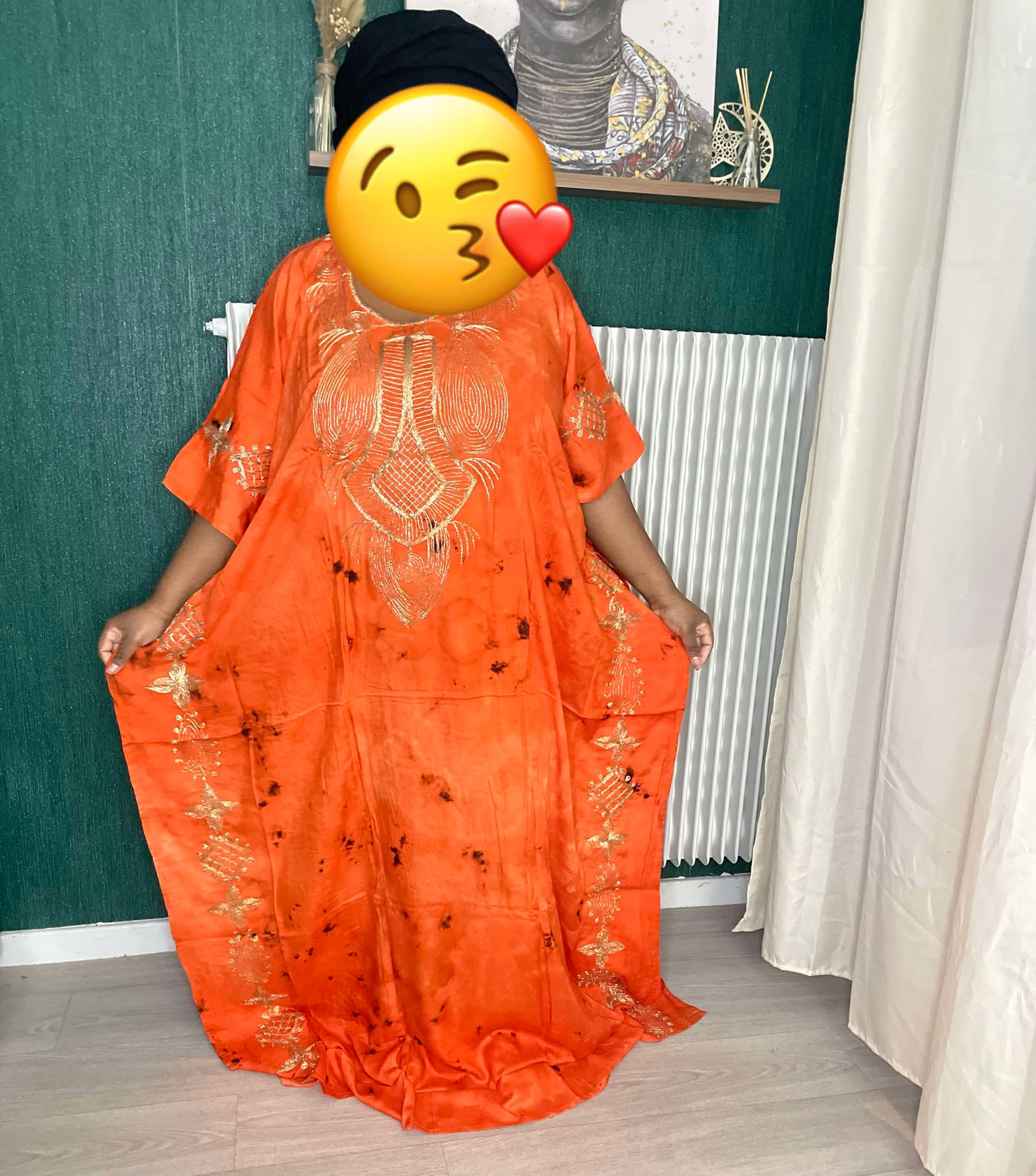 Boubou avec châle N04