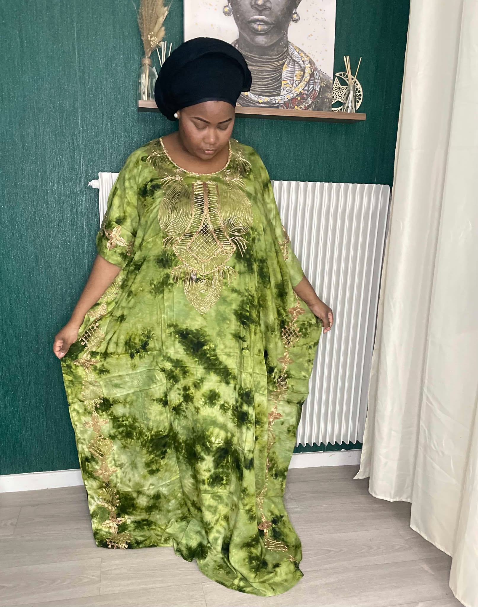 Boubou avec châle N05