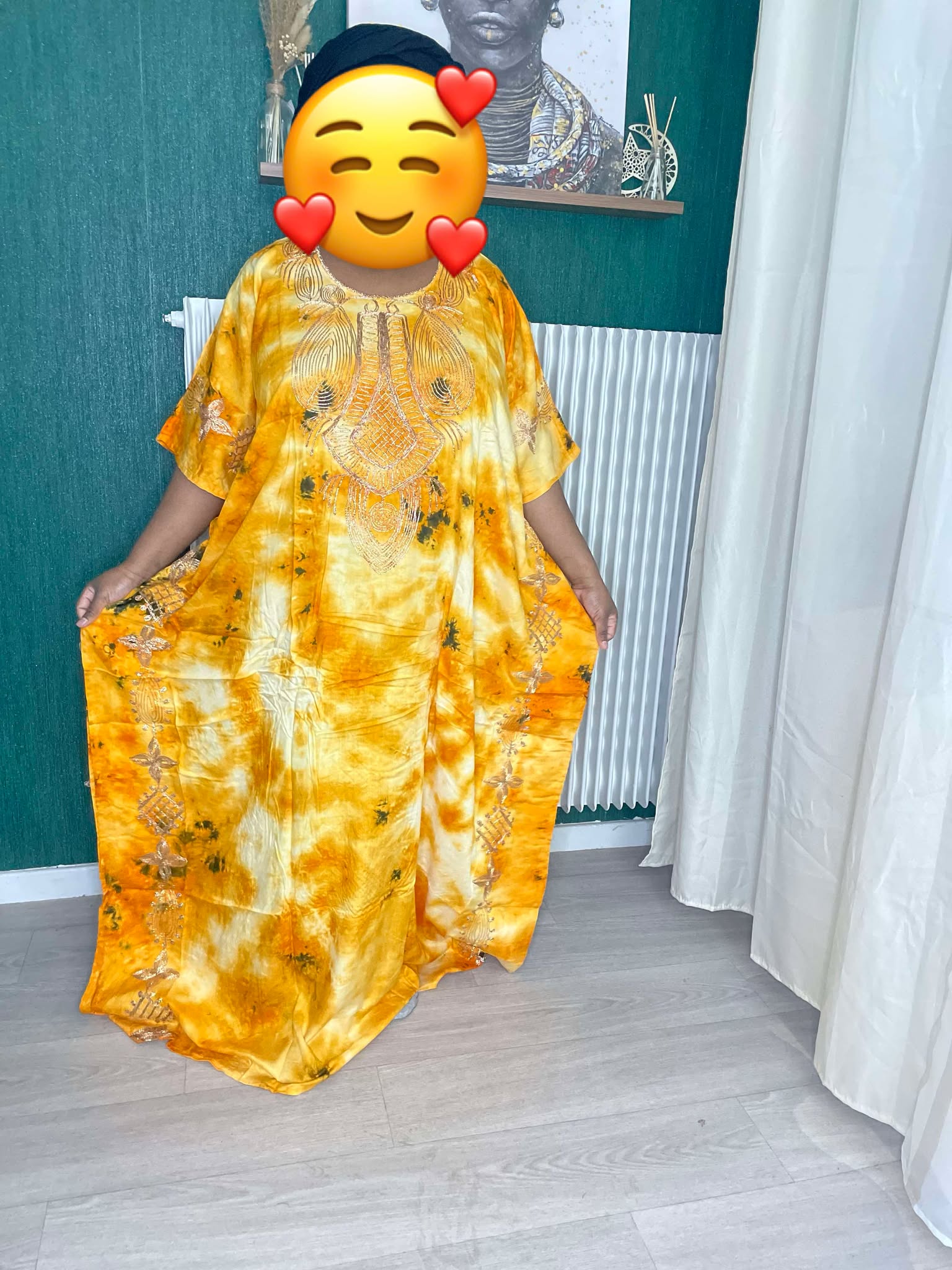 Boubou avec châle N06