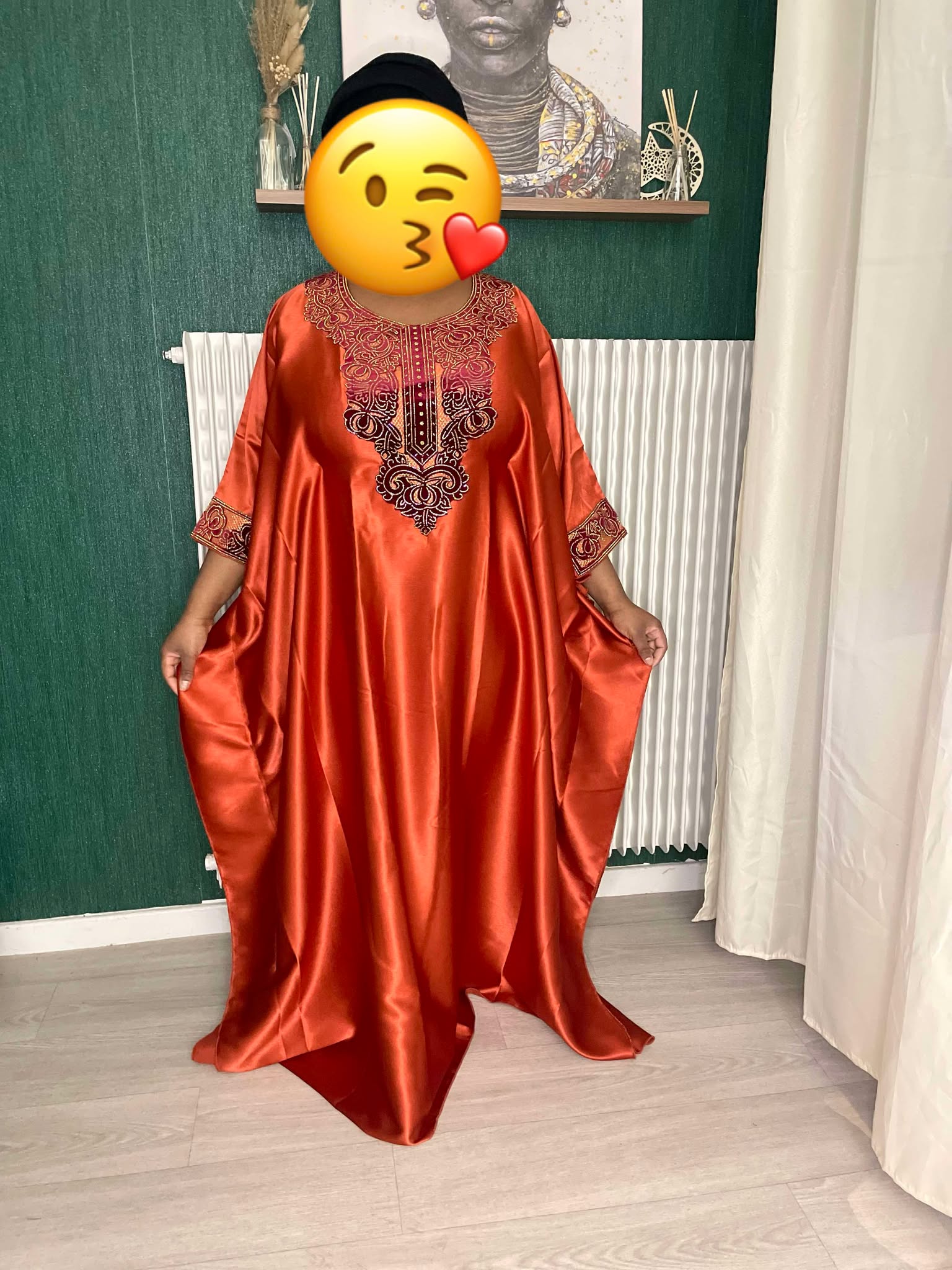 Robe avec châle N02