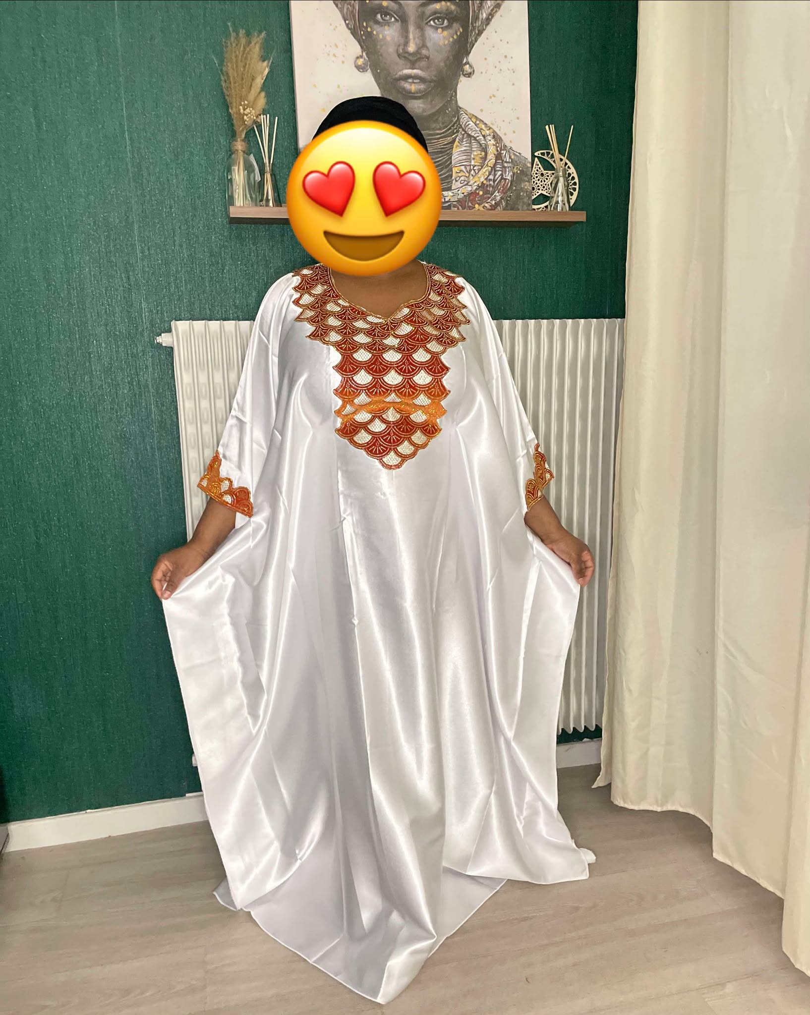 Robe avec châle N06
