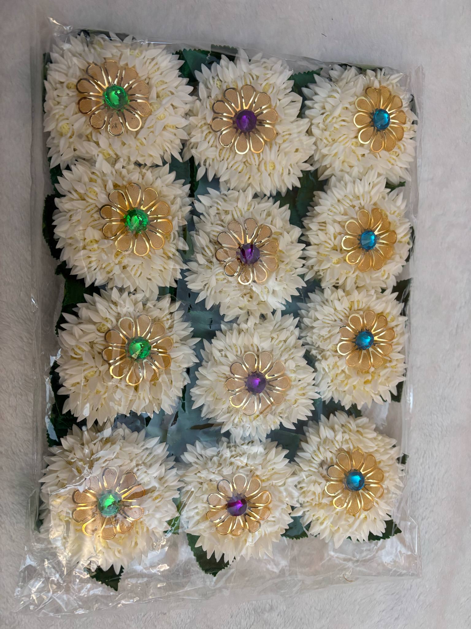 Pack de 12 fleurs