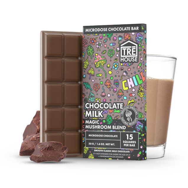 TRE HOUSE CHOCOLATE MILK BARS MUSHROOM BLEND