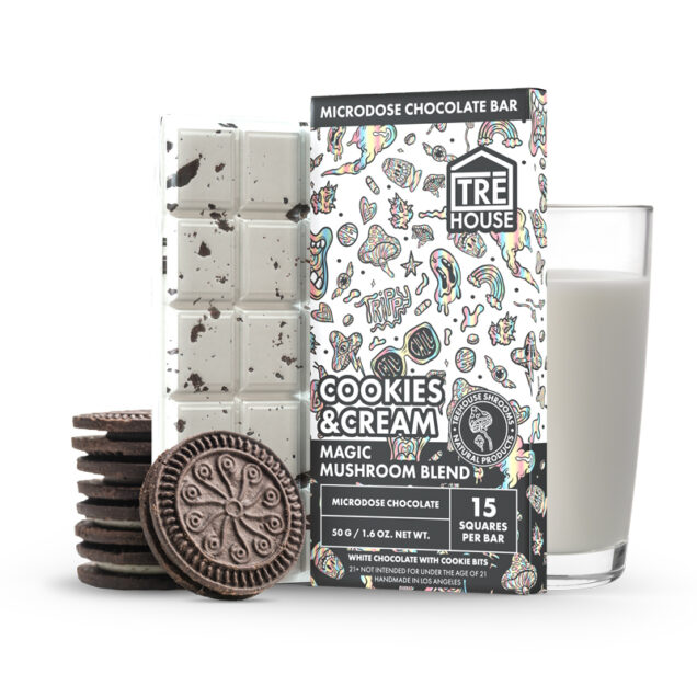 TRE HOUSE COOKIES & CREAM BARS MUSHROOM BLEND