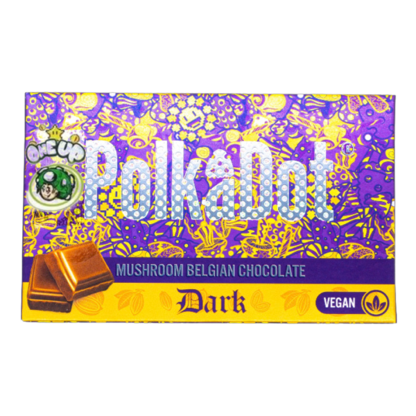 Polkadot | Dark | Vegan | 4g Chocolate Bar