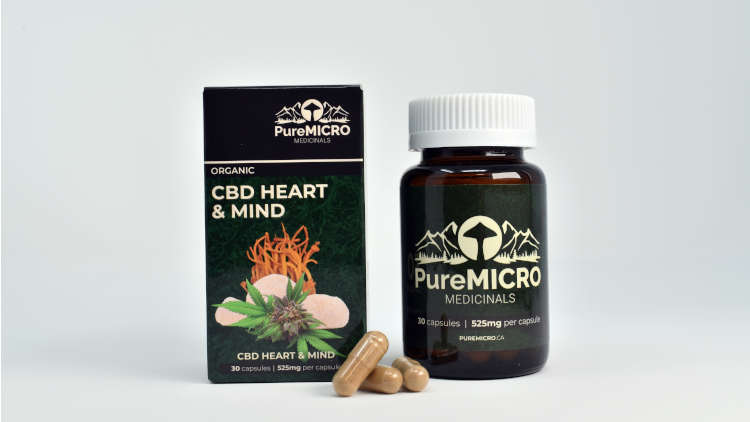 PureMicro — CBD Heart & Mind Capsules