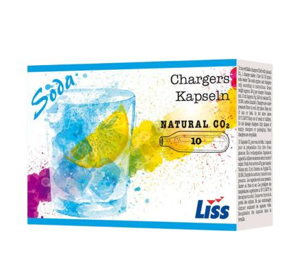 LISS CO2 Cartridges (10 x 8g)