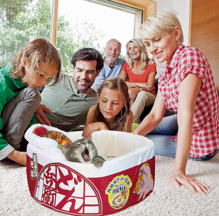 Keep Warm and Super Soft Creative Pet Nest for Indoor Cats,Removable Washable Cushion for Small Medium Large Dogs and Cats