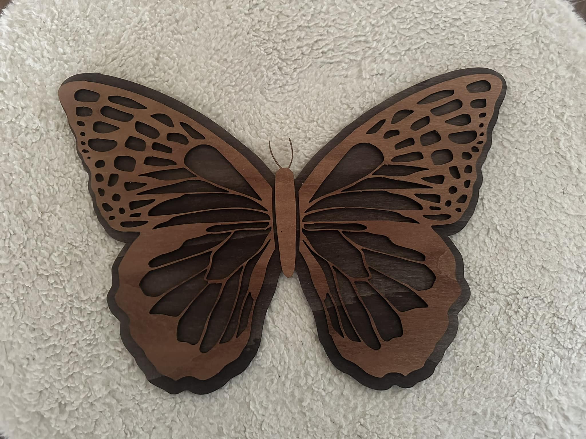 Schmetterlingsholzfarben