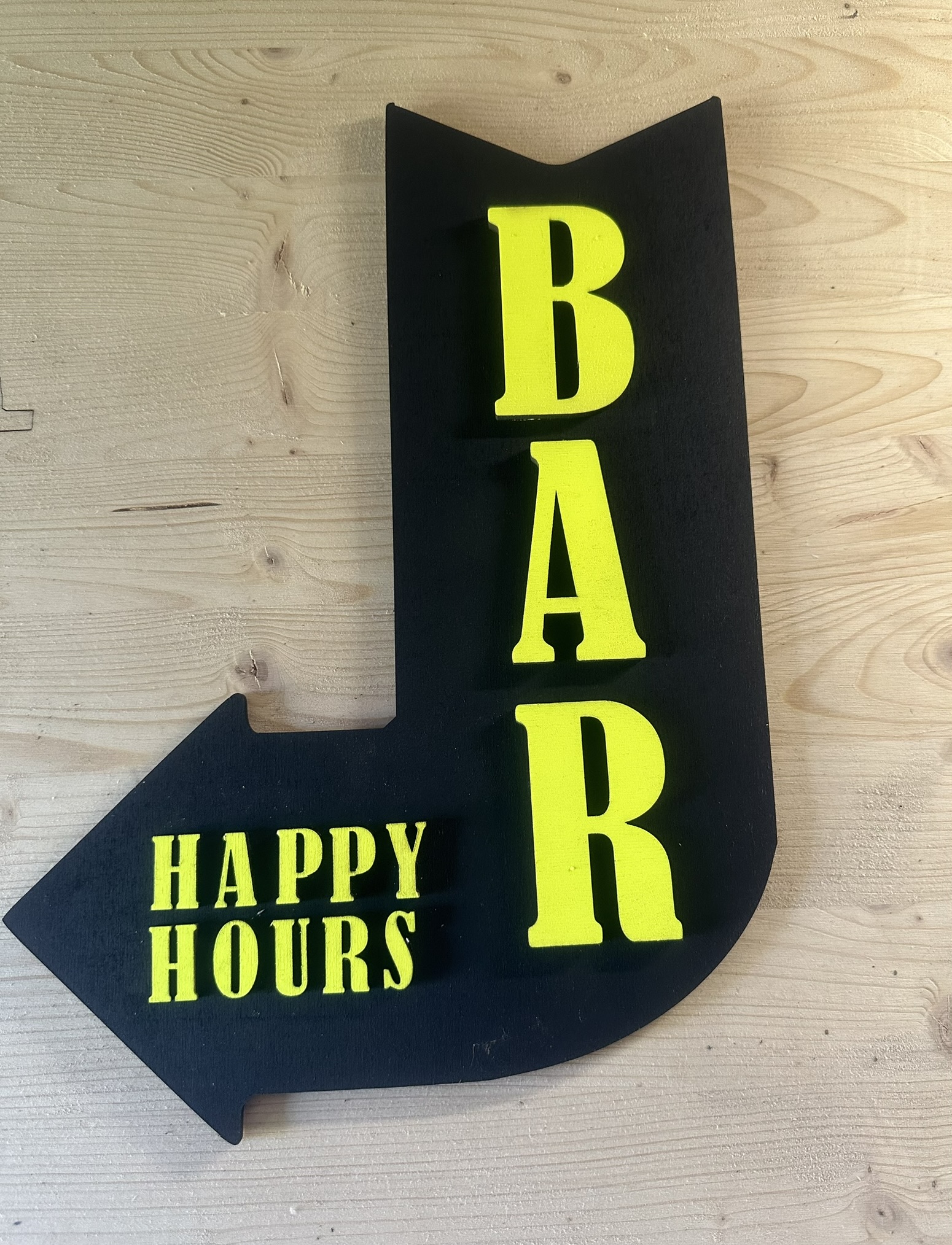 BAR Happy Hours Dekoration