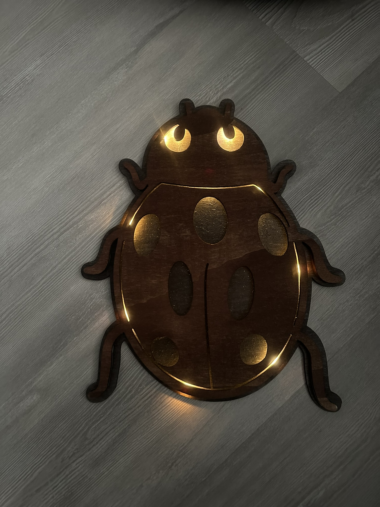 LED Marienkäfer Ideal für Kinderzimmer