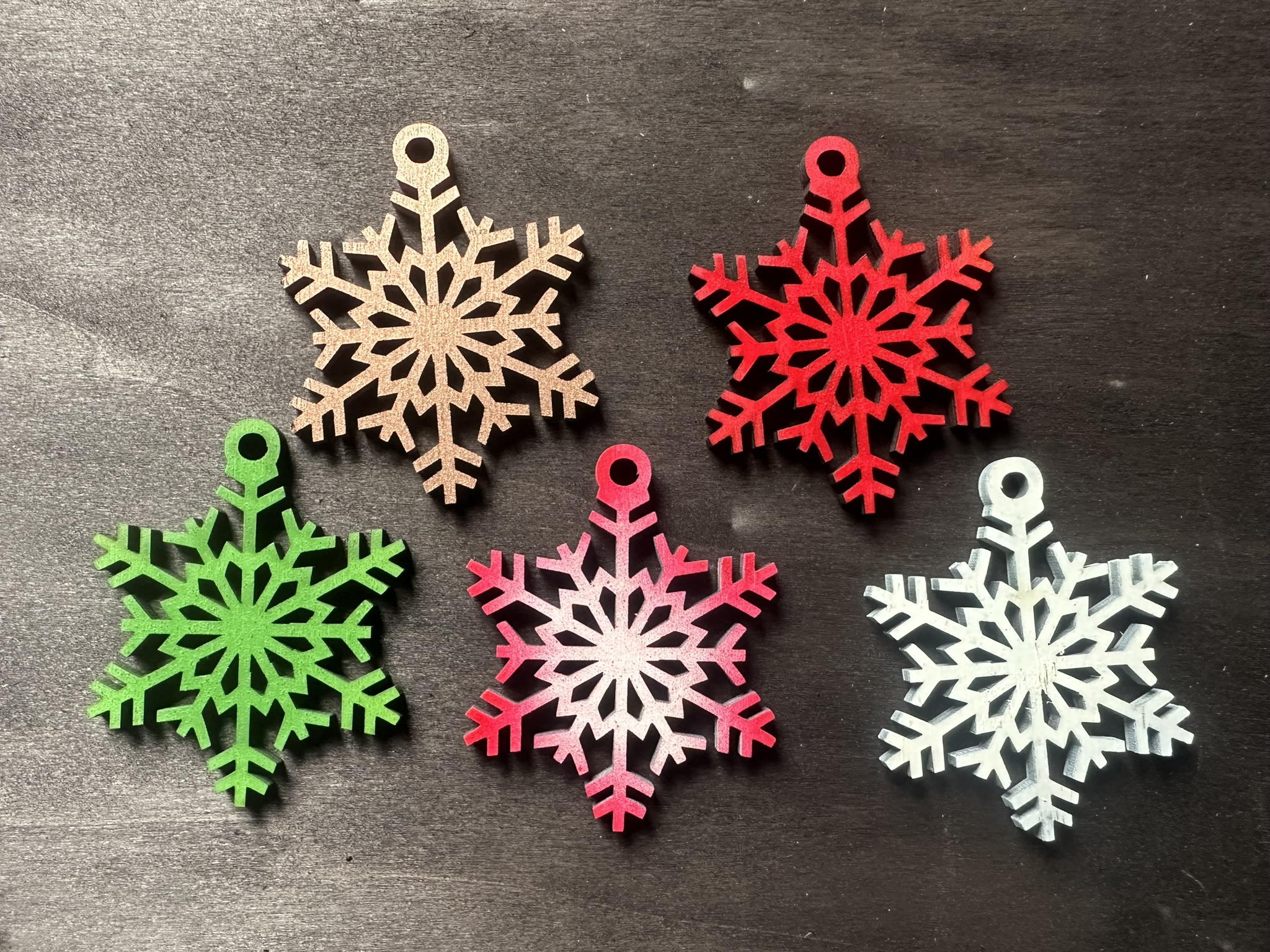 Weihnachtsdekoration 5 Stück