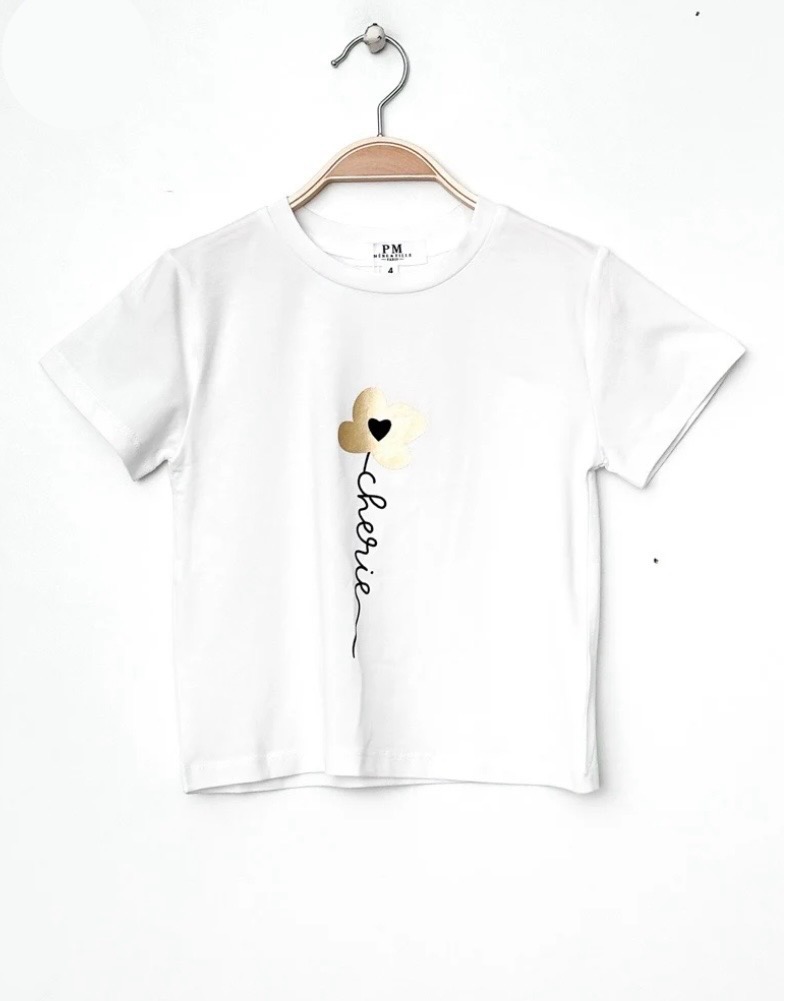 T-shirt blanc enfant
