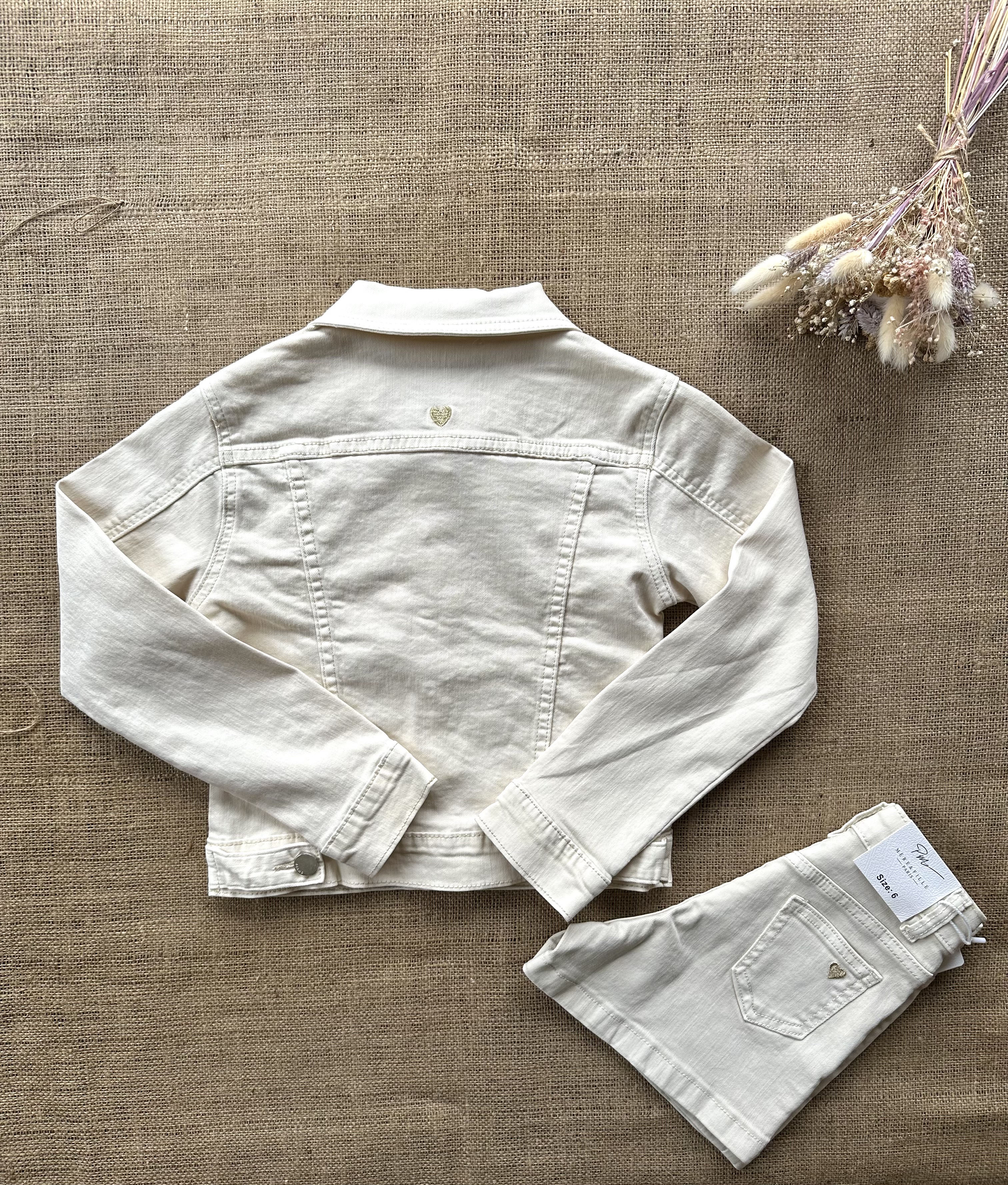 Veste en jean pour enfant