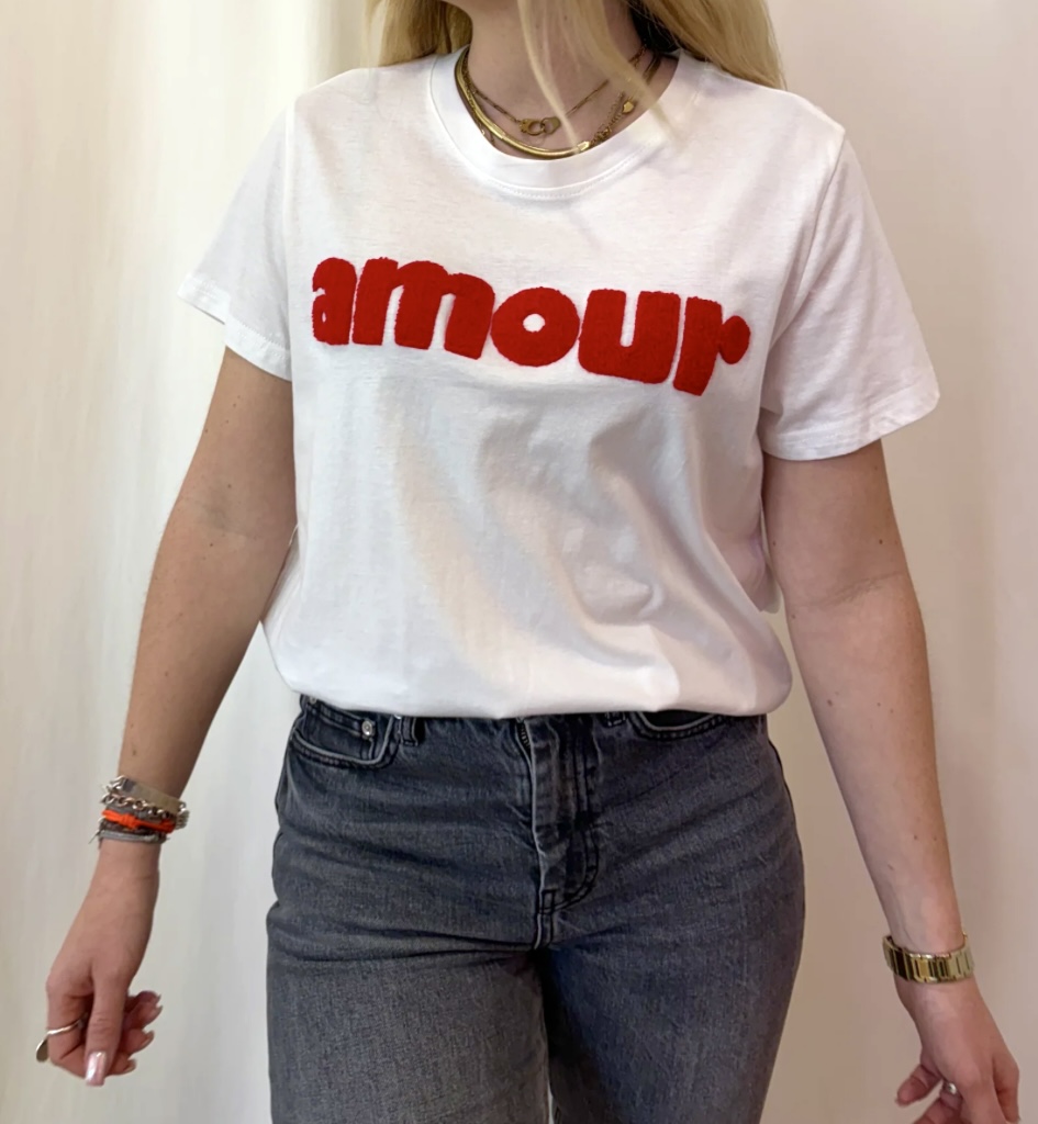 T-shirt 'Amour'