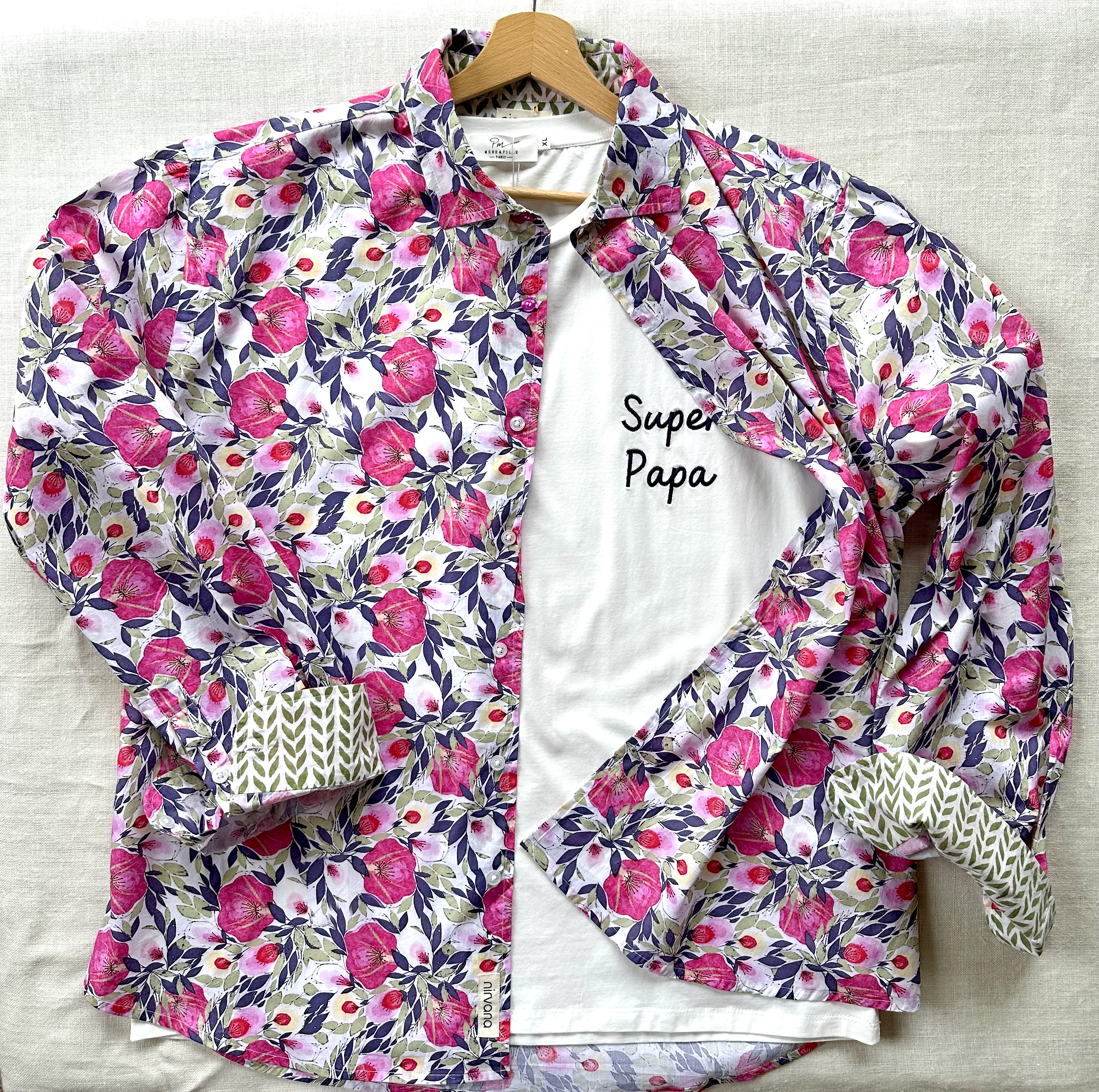 Chemise florale