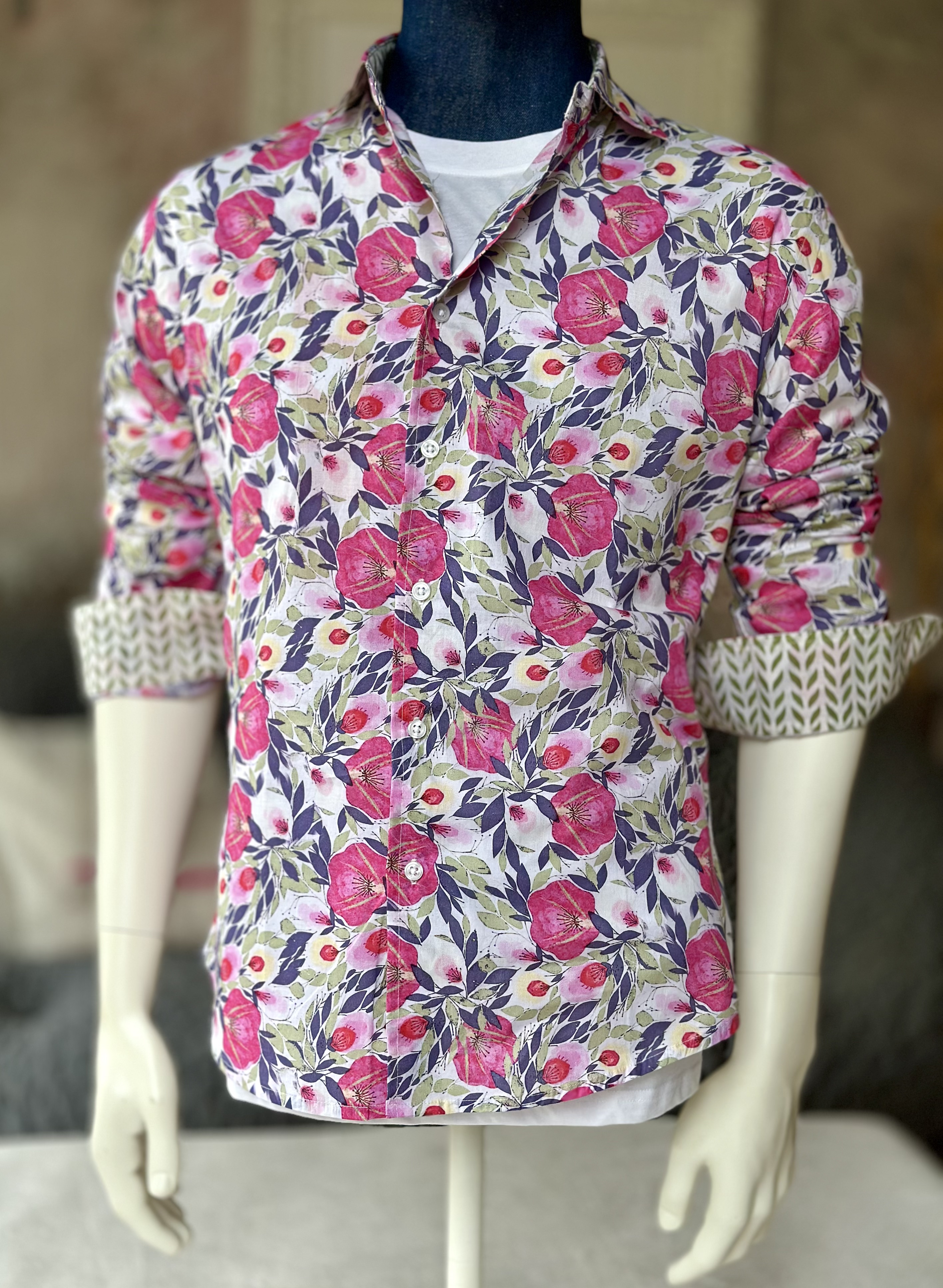 Chemise florale