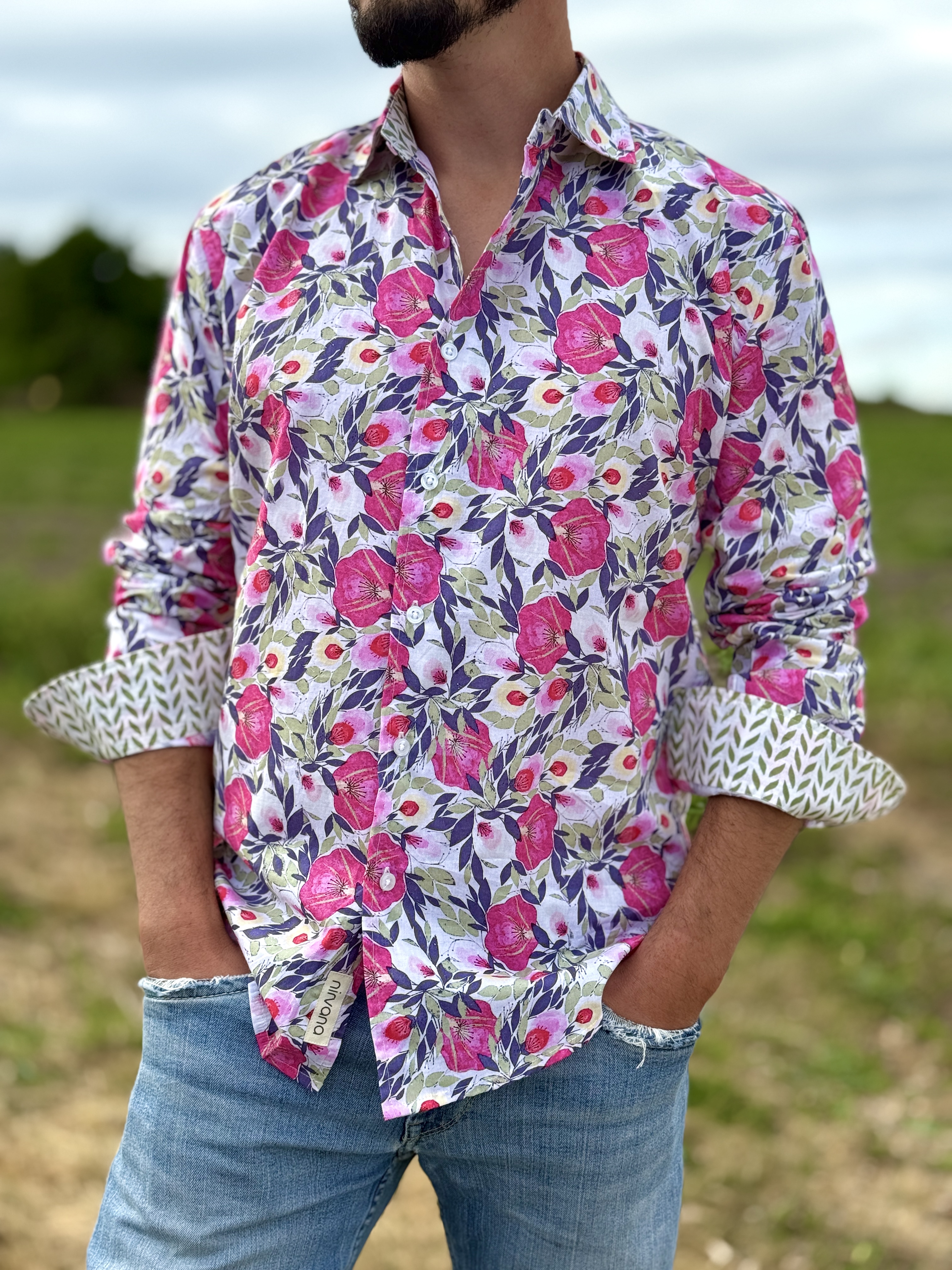 Chemise florale