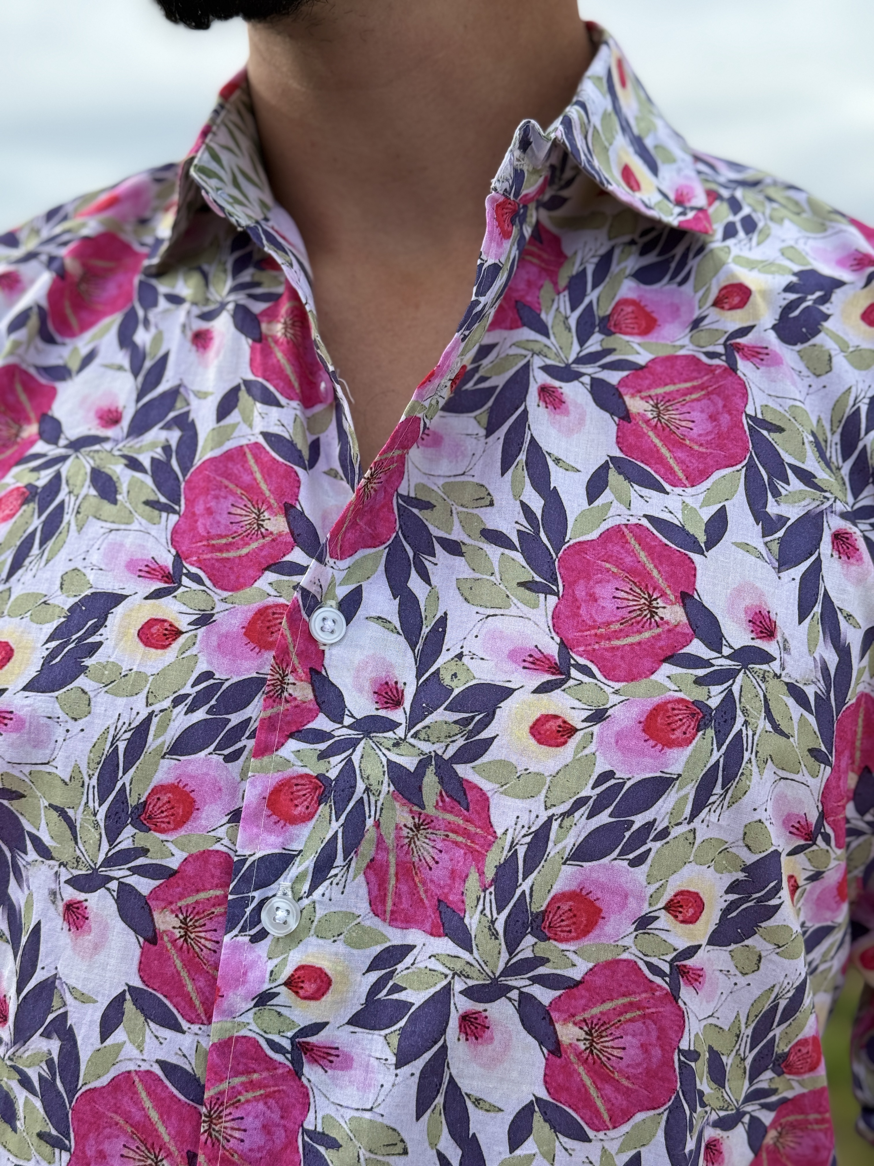 Chemise florale