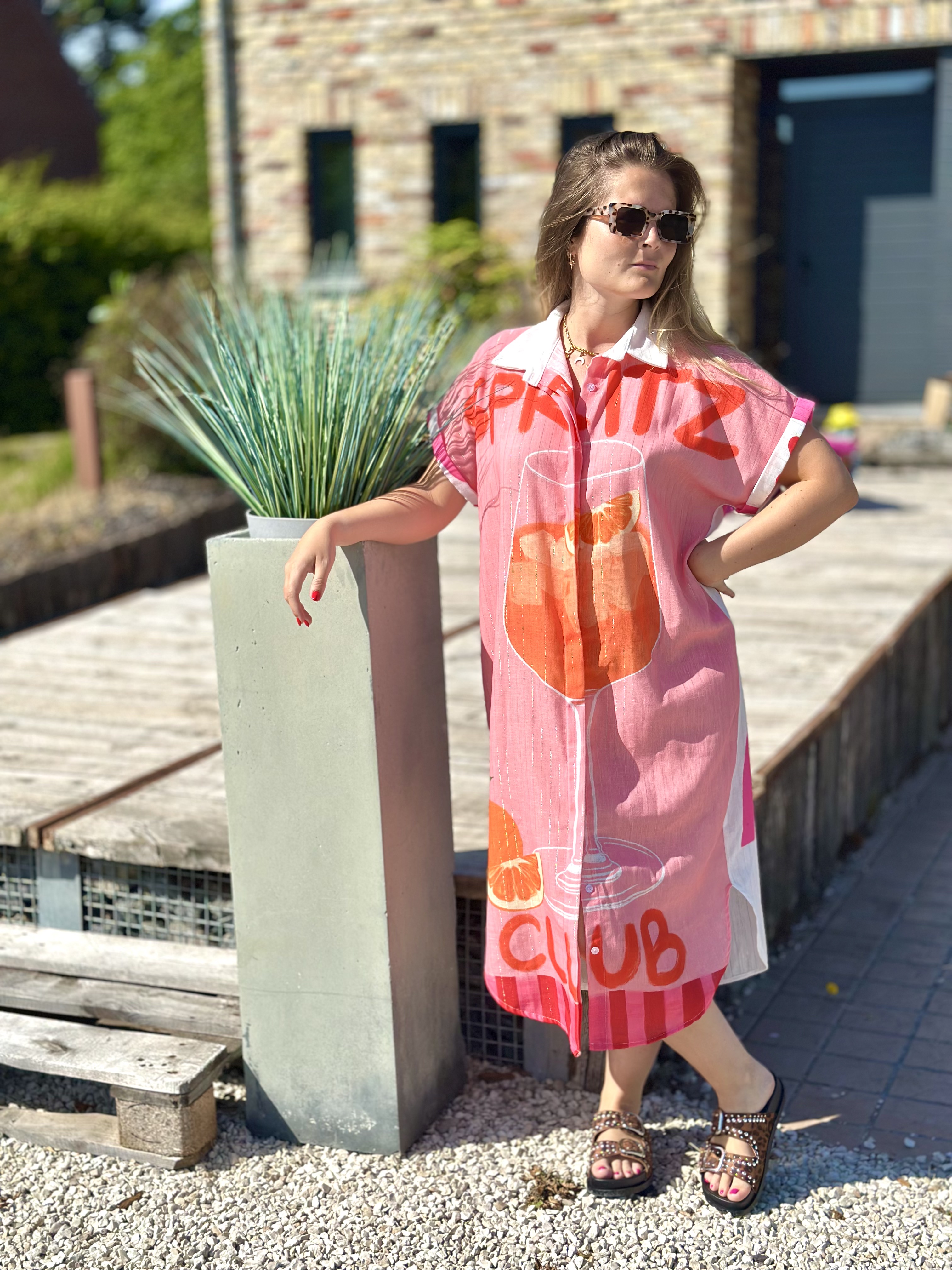 Robe d'été colorée oversize "Spritz"